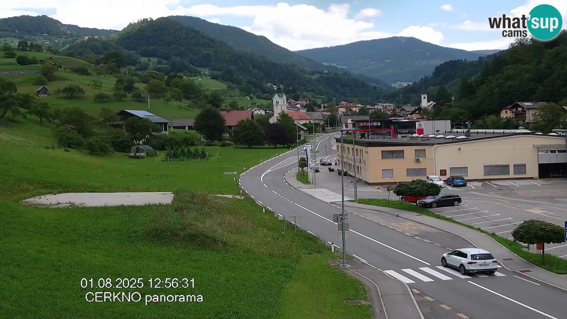 Cerkno Stadteingang Live-Webcam