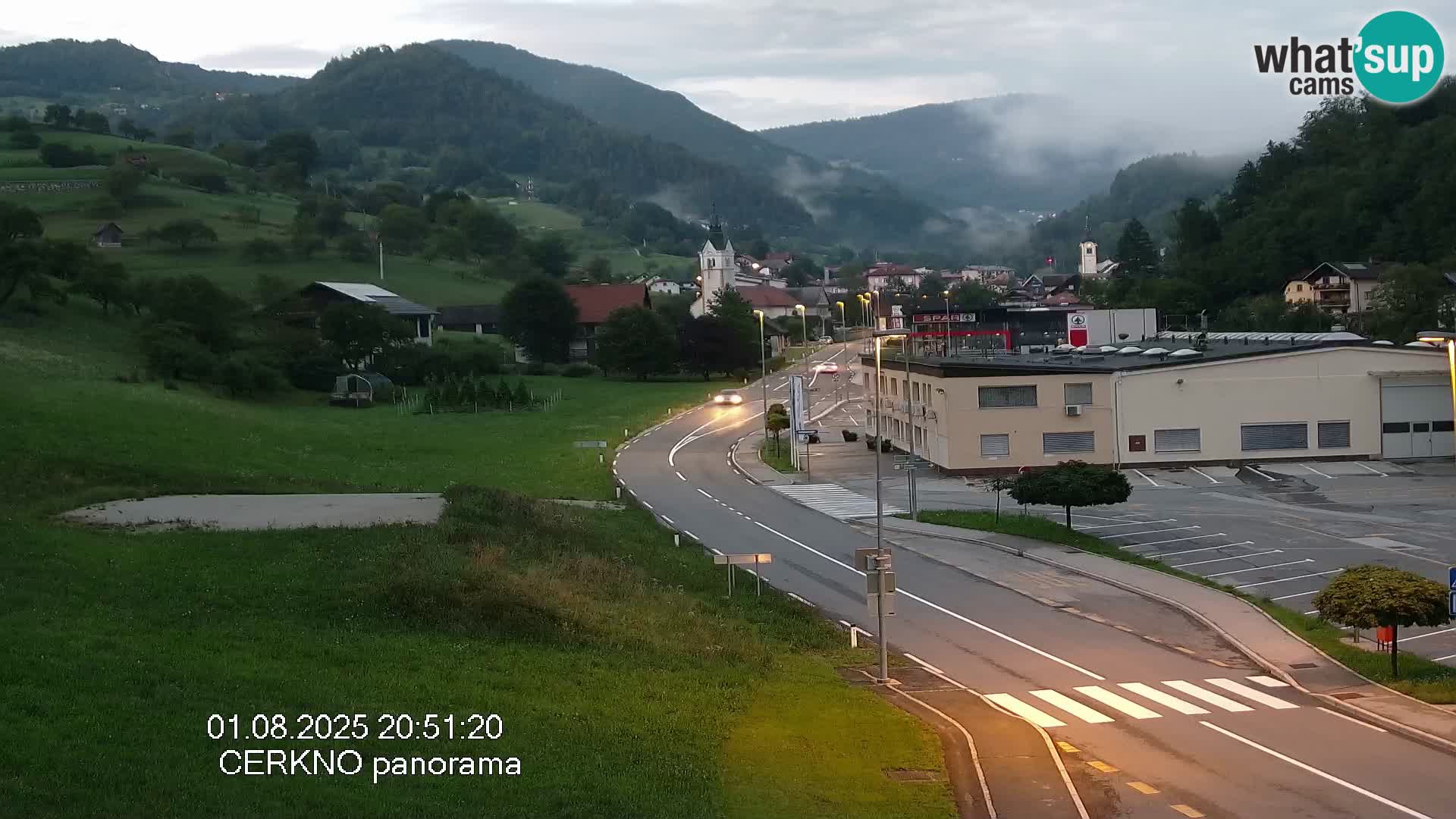 Webcam Ingresso Città di Cerkno