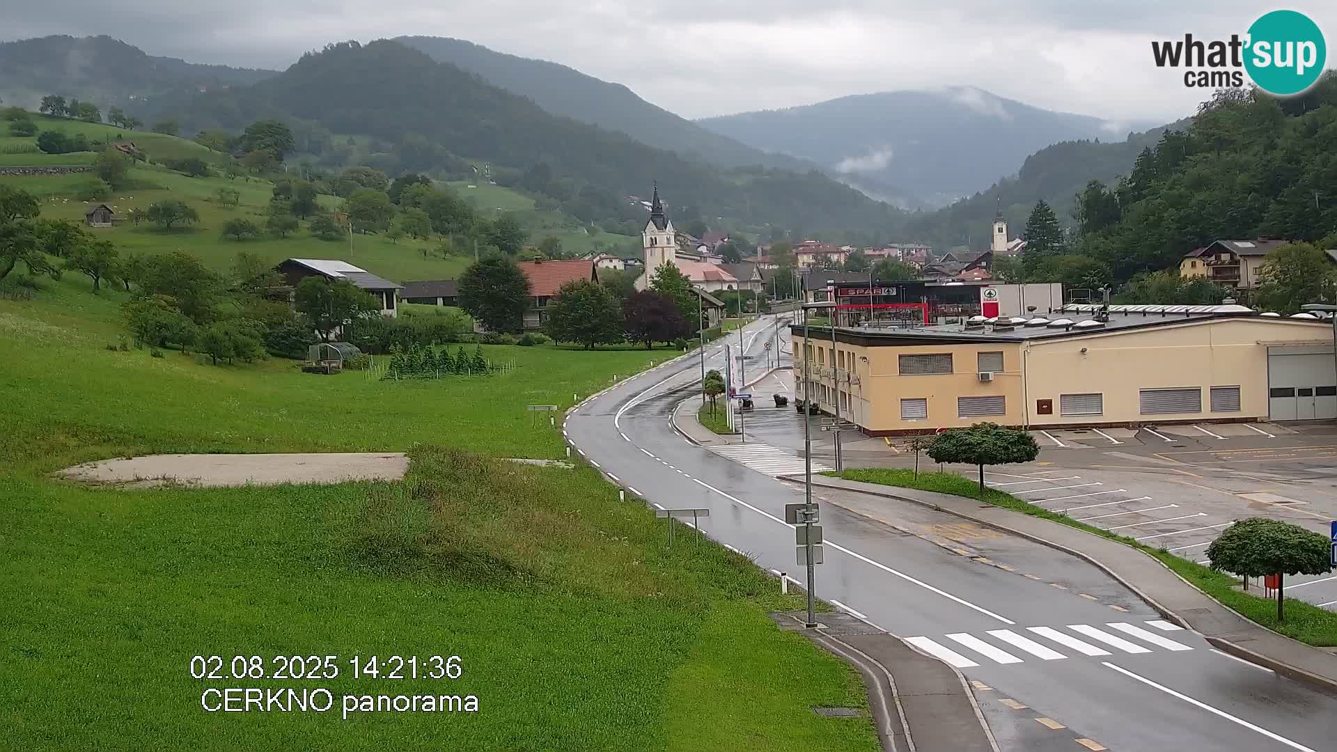Cerkno Stadteingang Live-Webcam