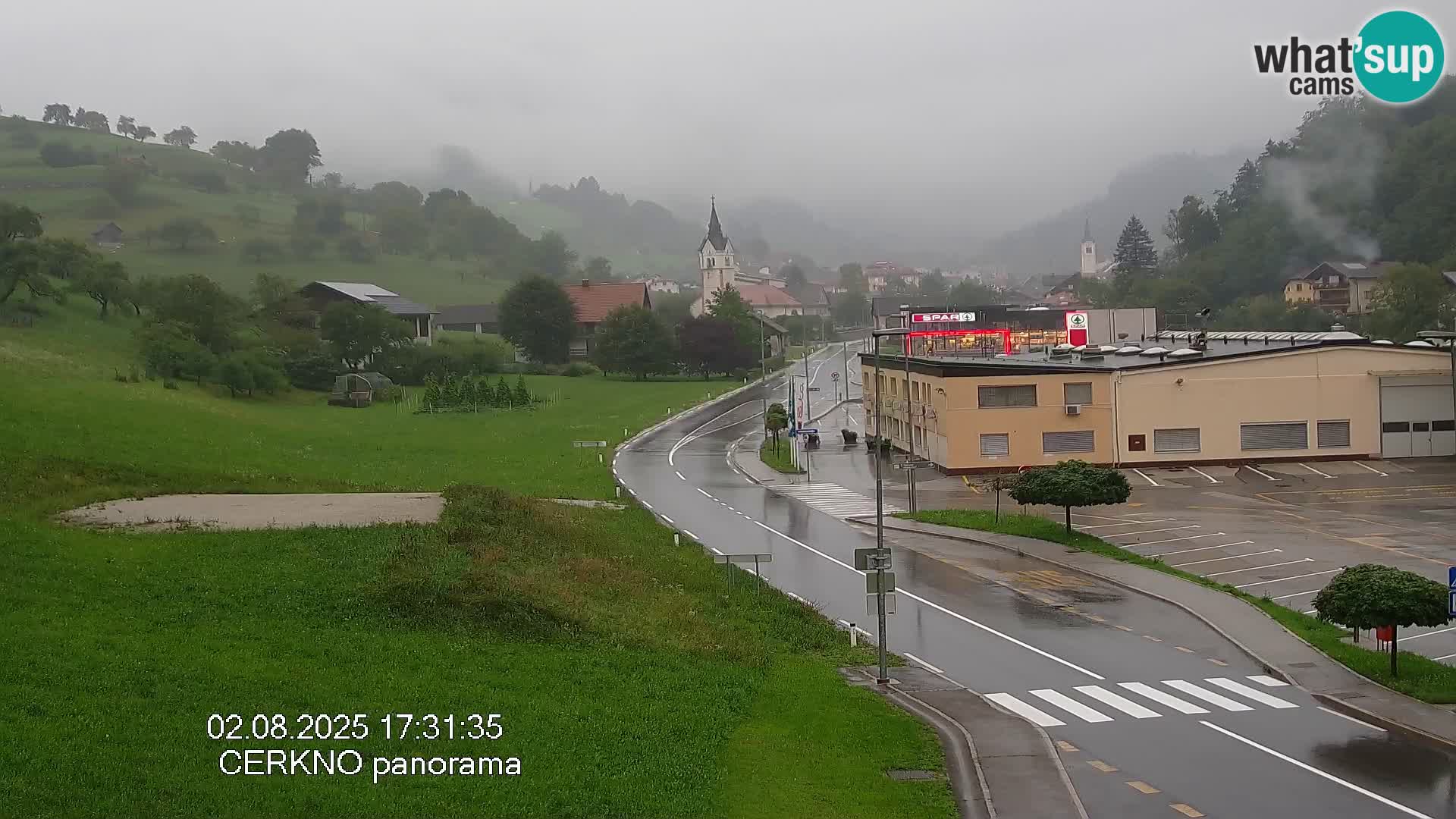 Cerkno Stadteingang Live-Webcam