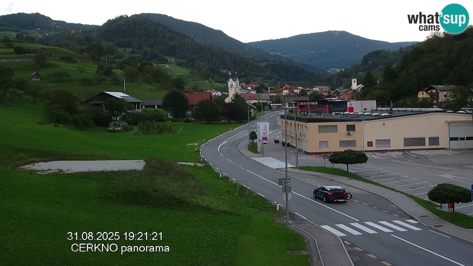 Cerkno Stadteingang Live-Webcam
