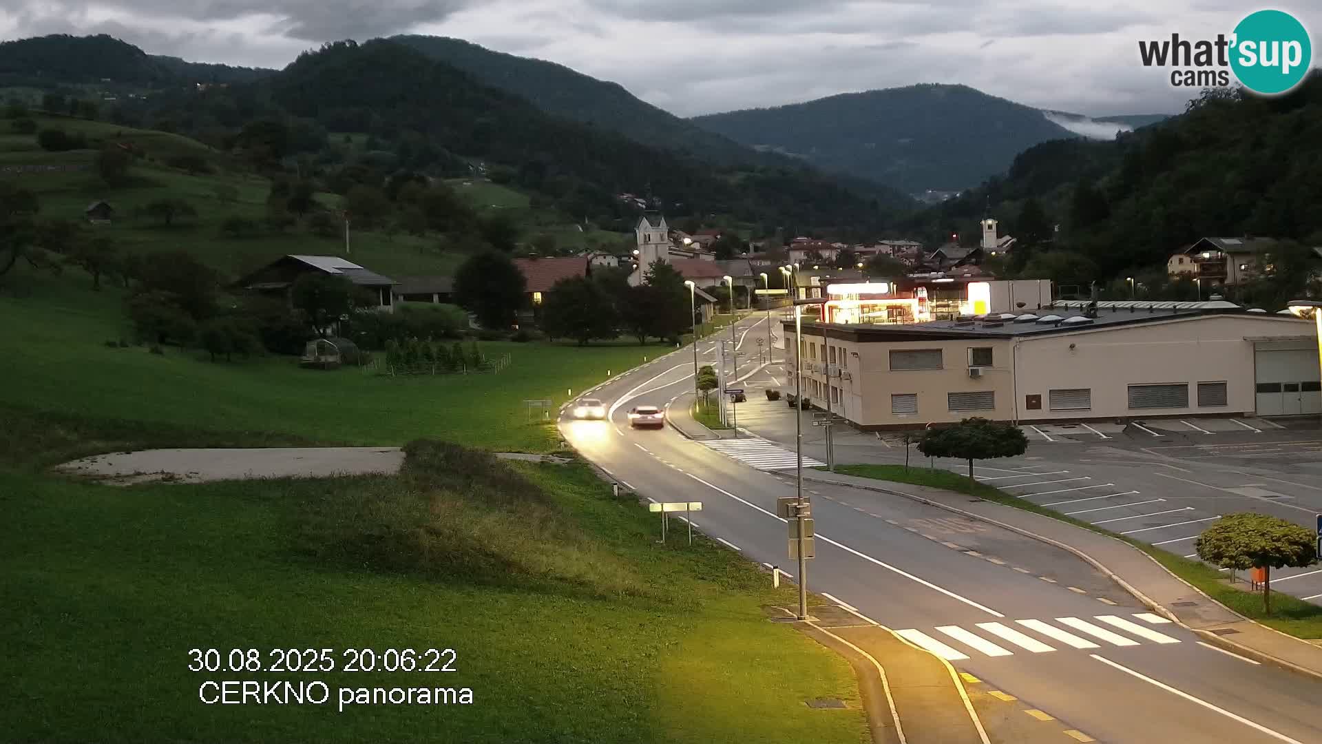 Cerkno Stadteingang Live-Webcam