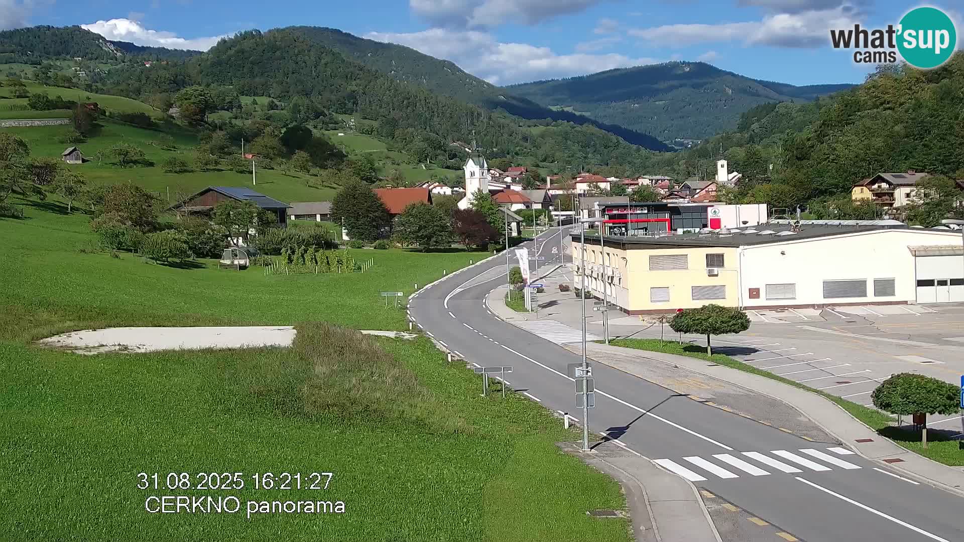 Cerkno Stadteingang Live-Webcam