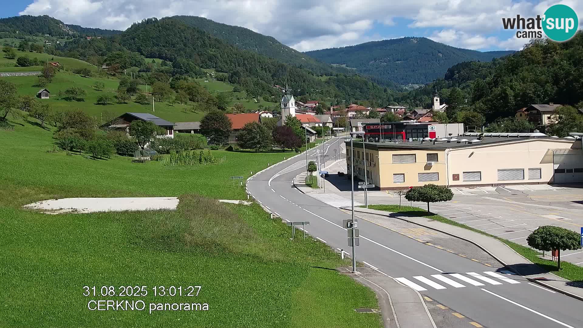 Webcam Ingresso Città di Cerkno