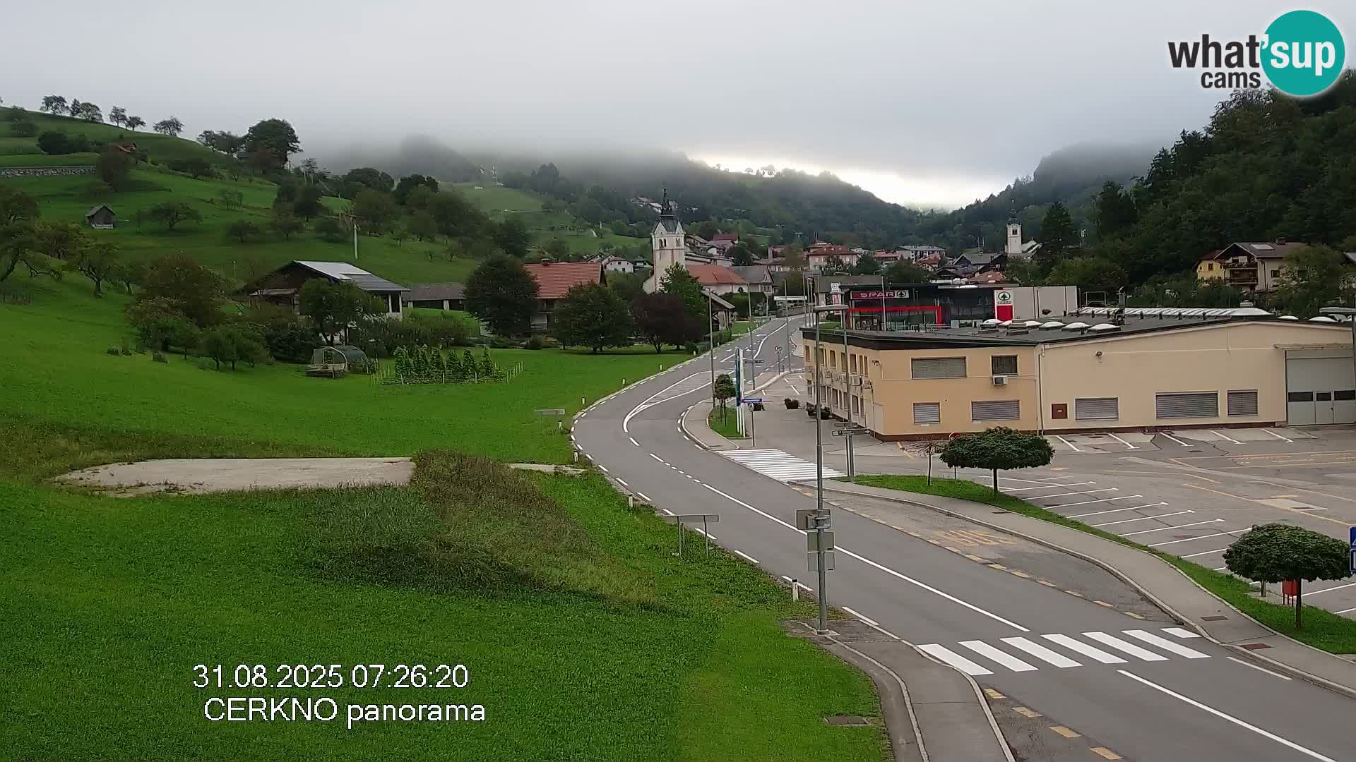 Cerkno Stadteingang Live-Webcam
