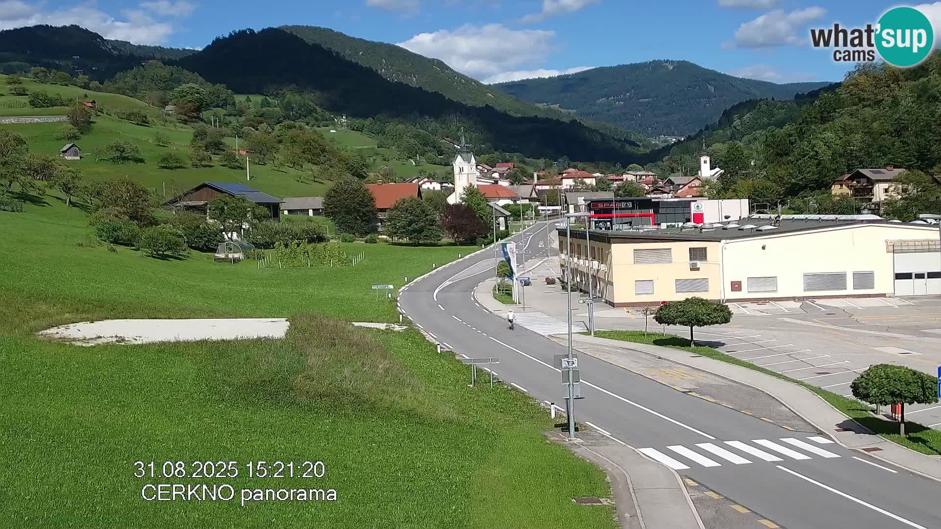 Cerkno Stadteingang Live-Webcam