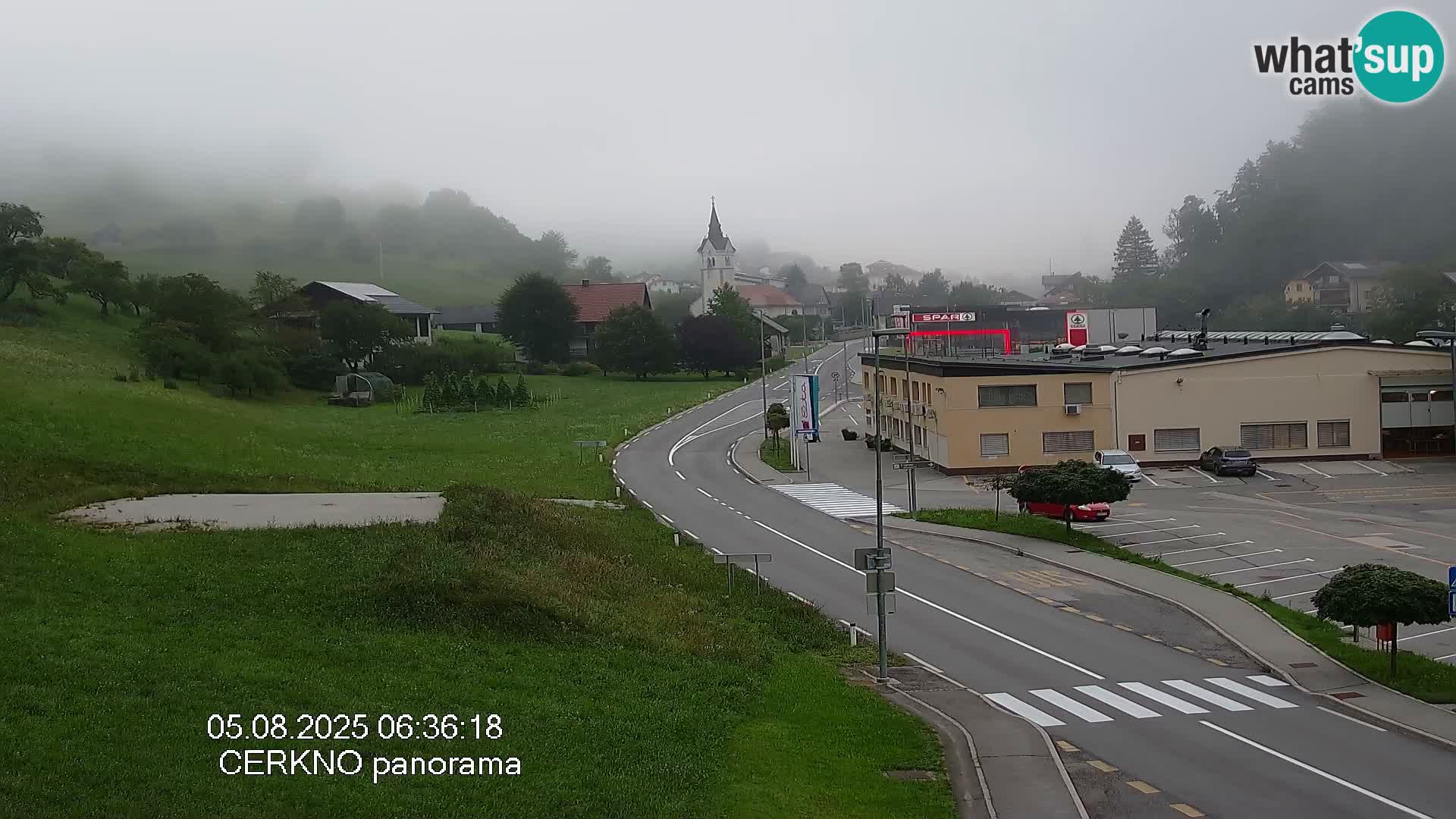 Webcam Ingresso Città di Cerkno
