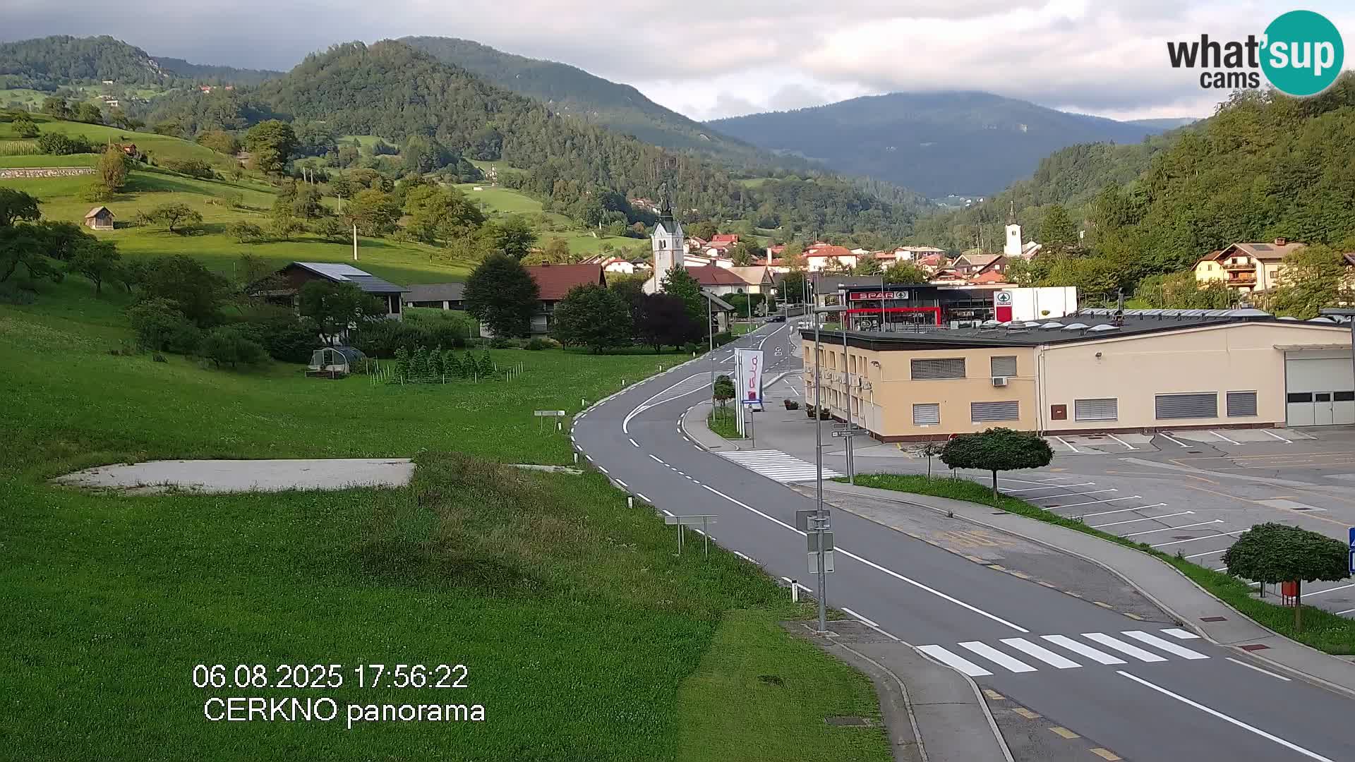Webcam Ingresso Città di Cerkno