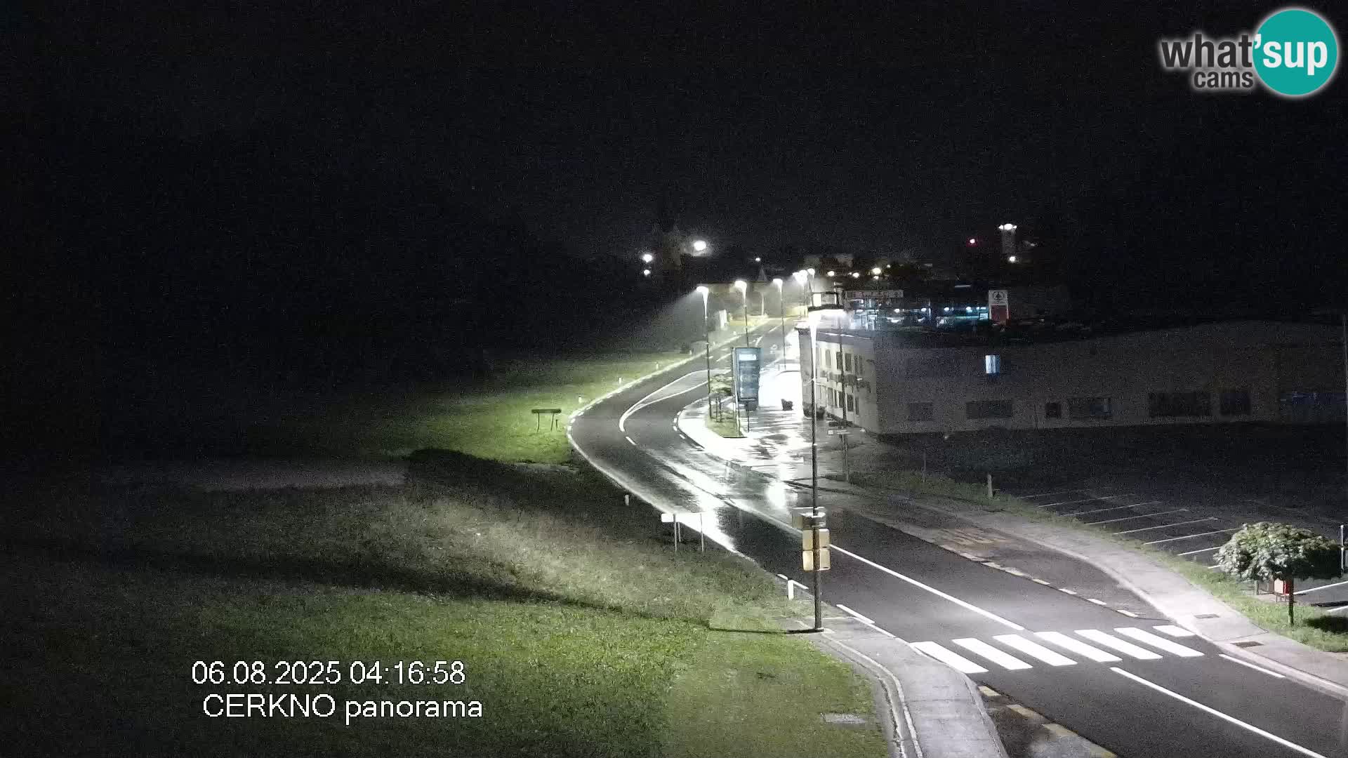 Cerkno entrada a la ciudad Webcam en vivo