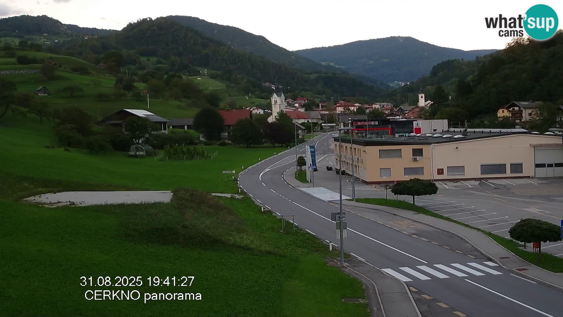 Cerkno Stadteingang Live-Webcam