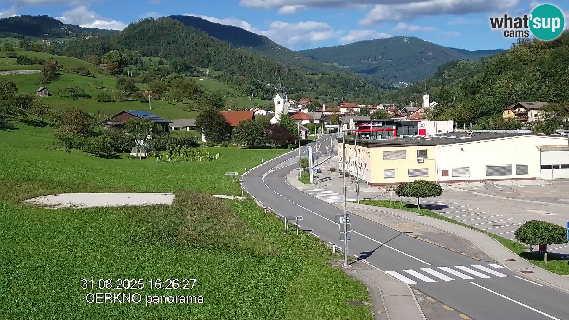 Cerkno vhod v mesto