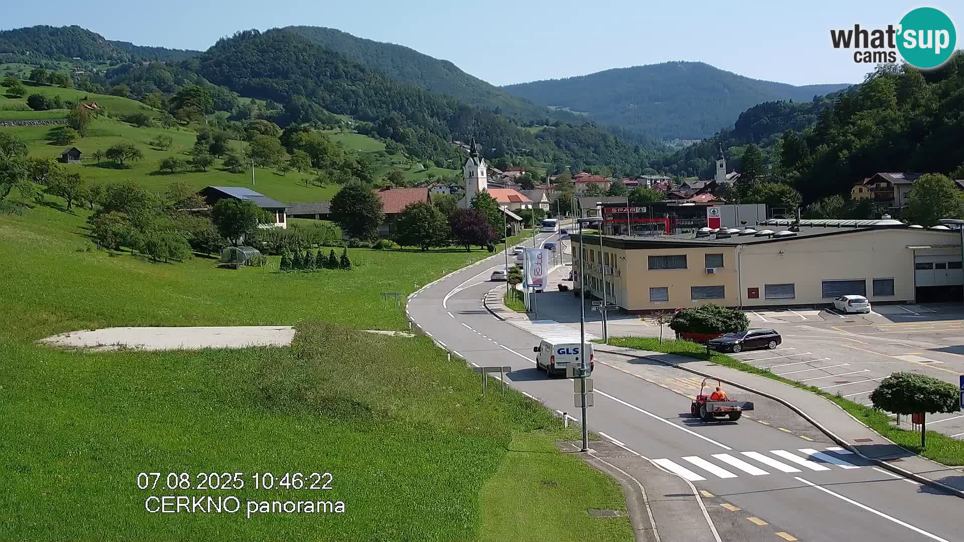 Cerkno Stadteingang Live-Webcam