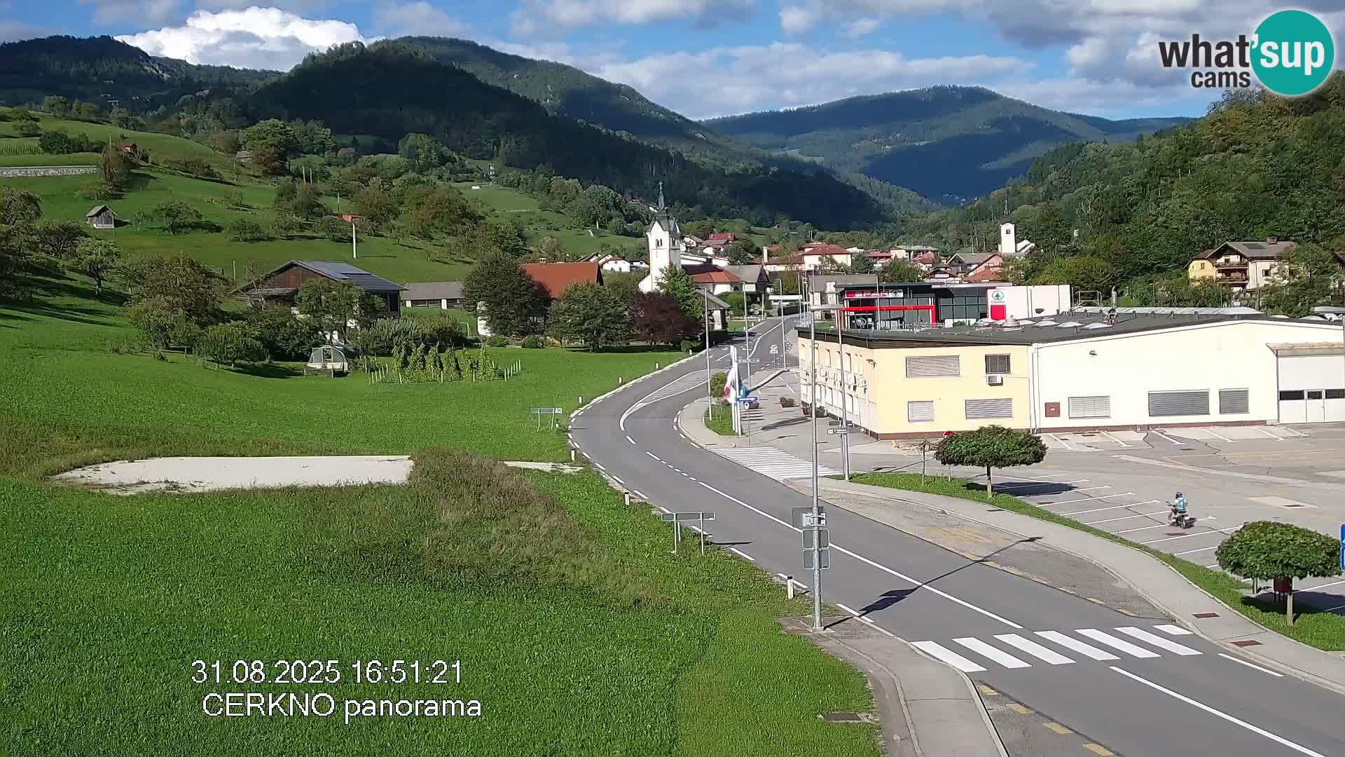 Webcam Ingresso Città di Cerkno