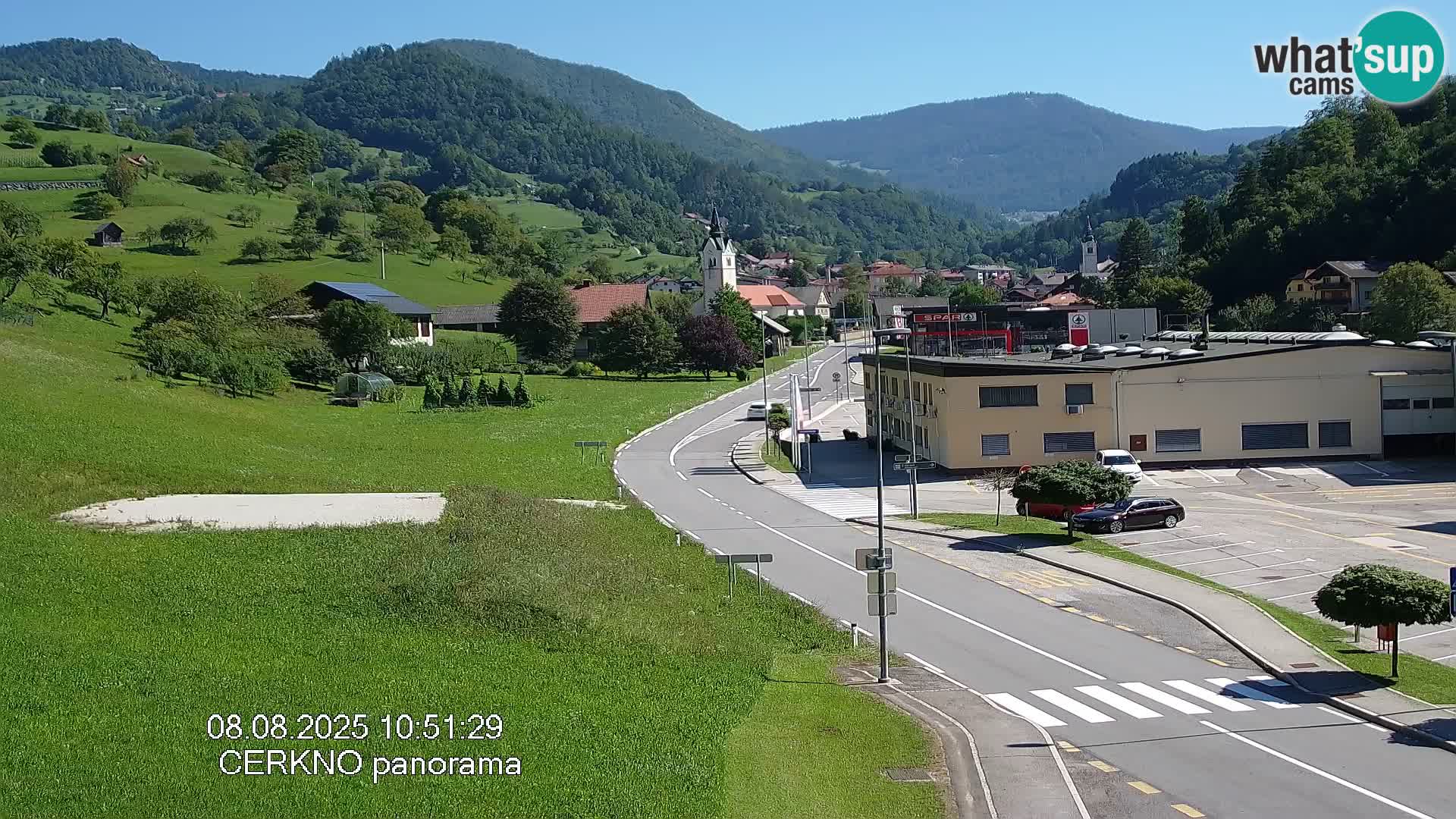 Webcam Ingresso Città di Cerkno