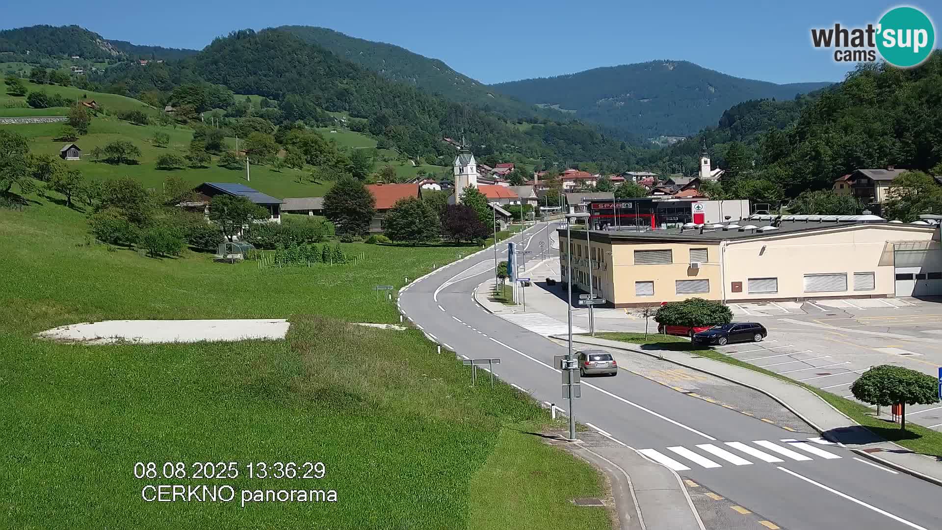 Webcam Ingresso Città di Cerkno