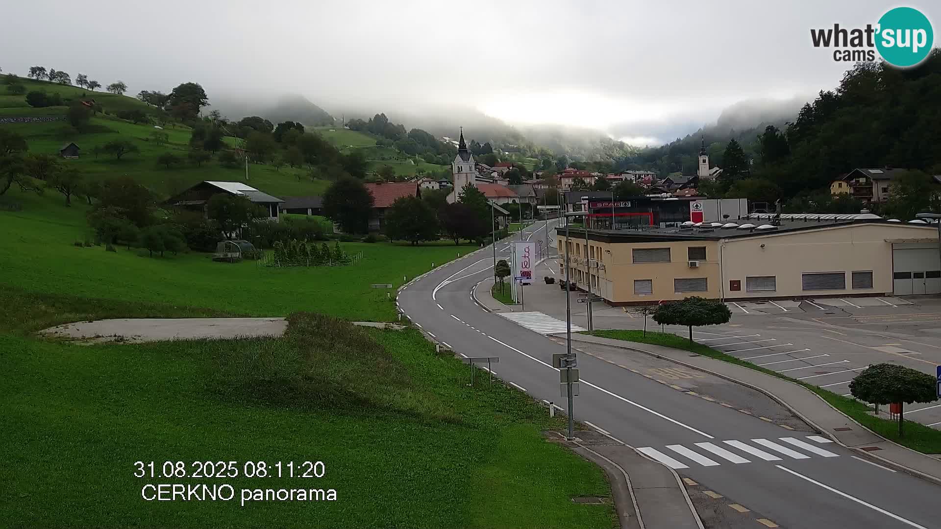 Cerkno Stadteingang Live-Webcam