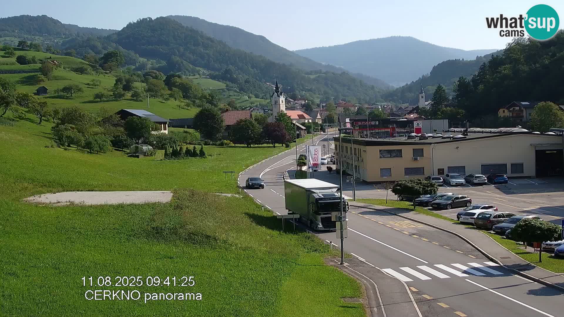 Cerkno vhod v mesto