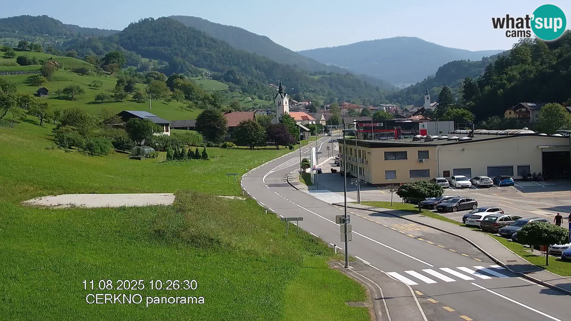 Cerkno vhod v mesto