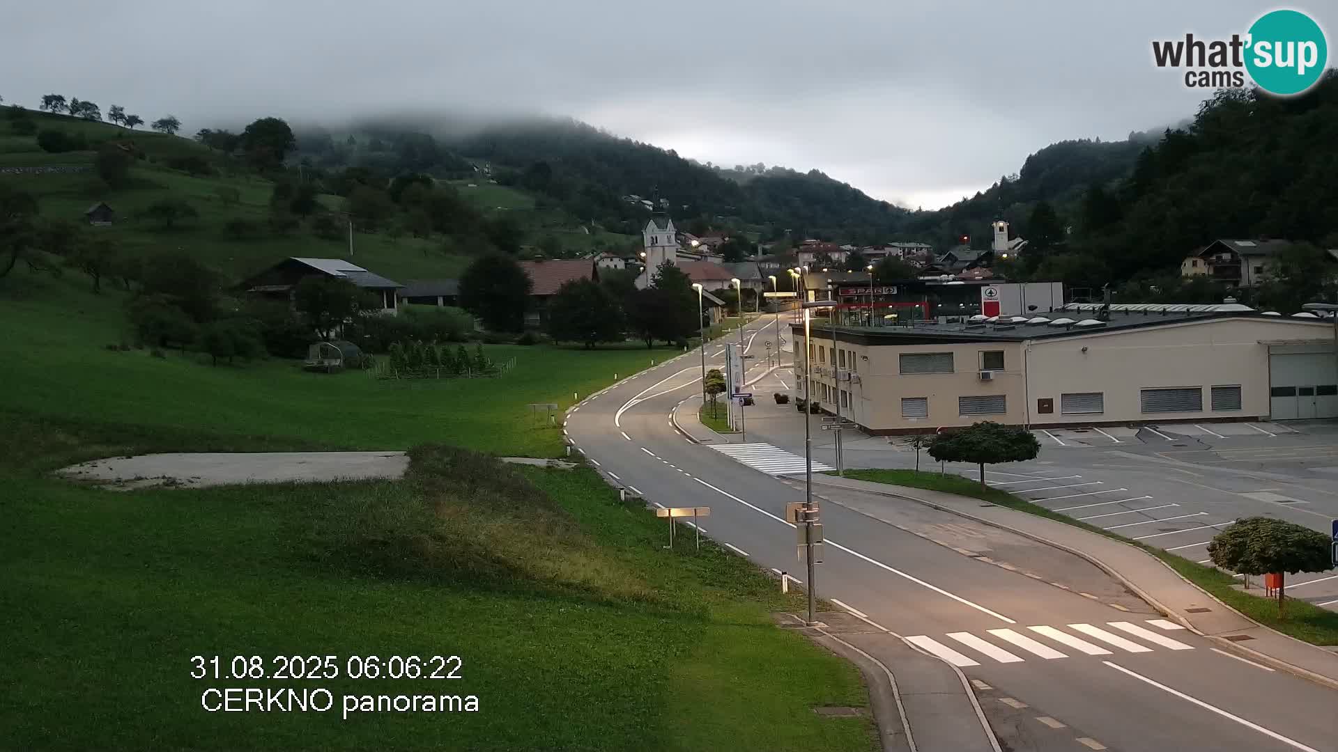 Cerkno Stadteingang Live-Webcam