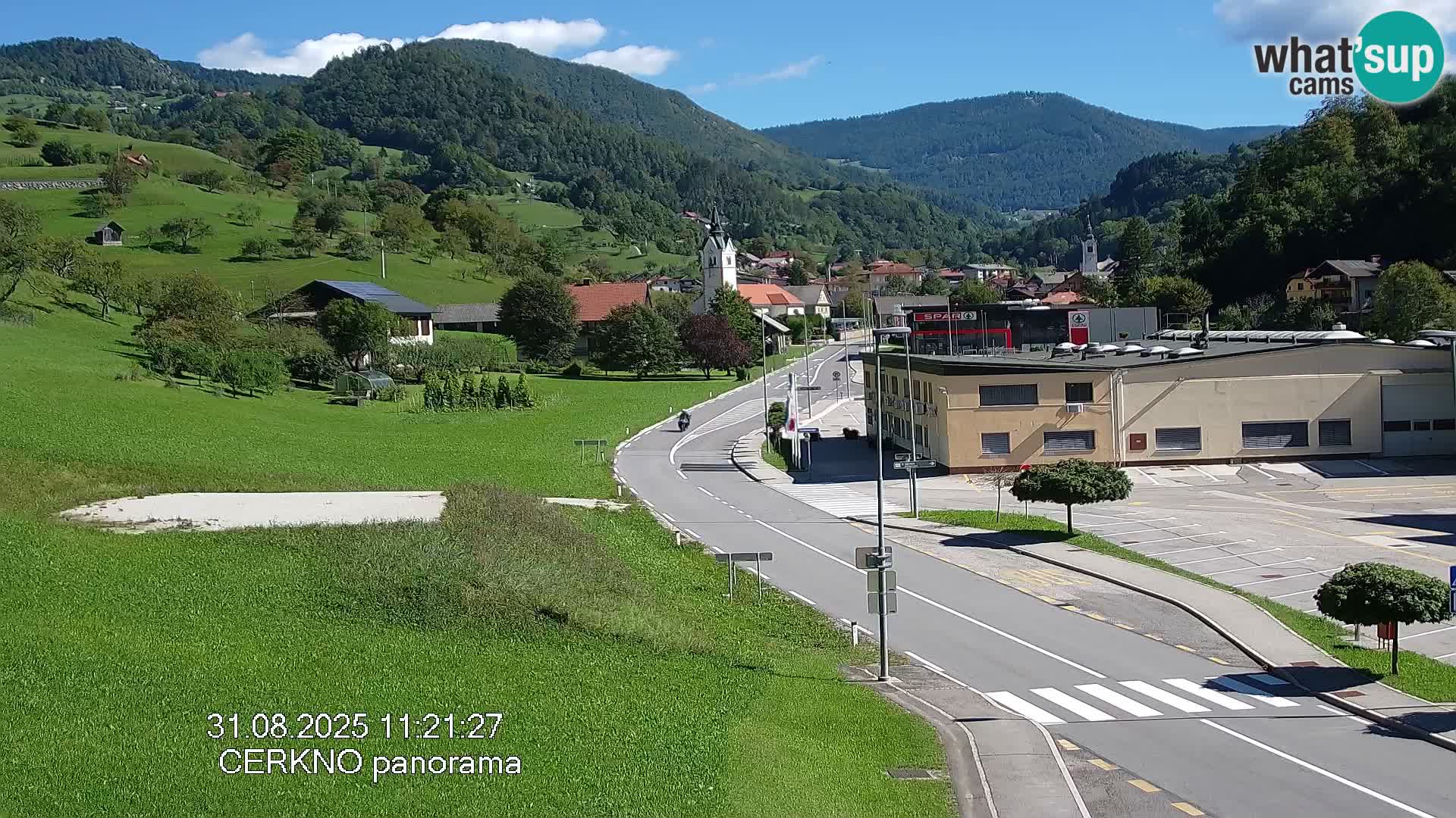 Webcam Ingresso Città di Cerkno