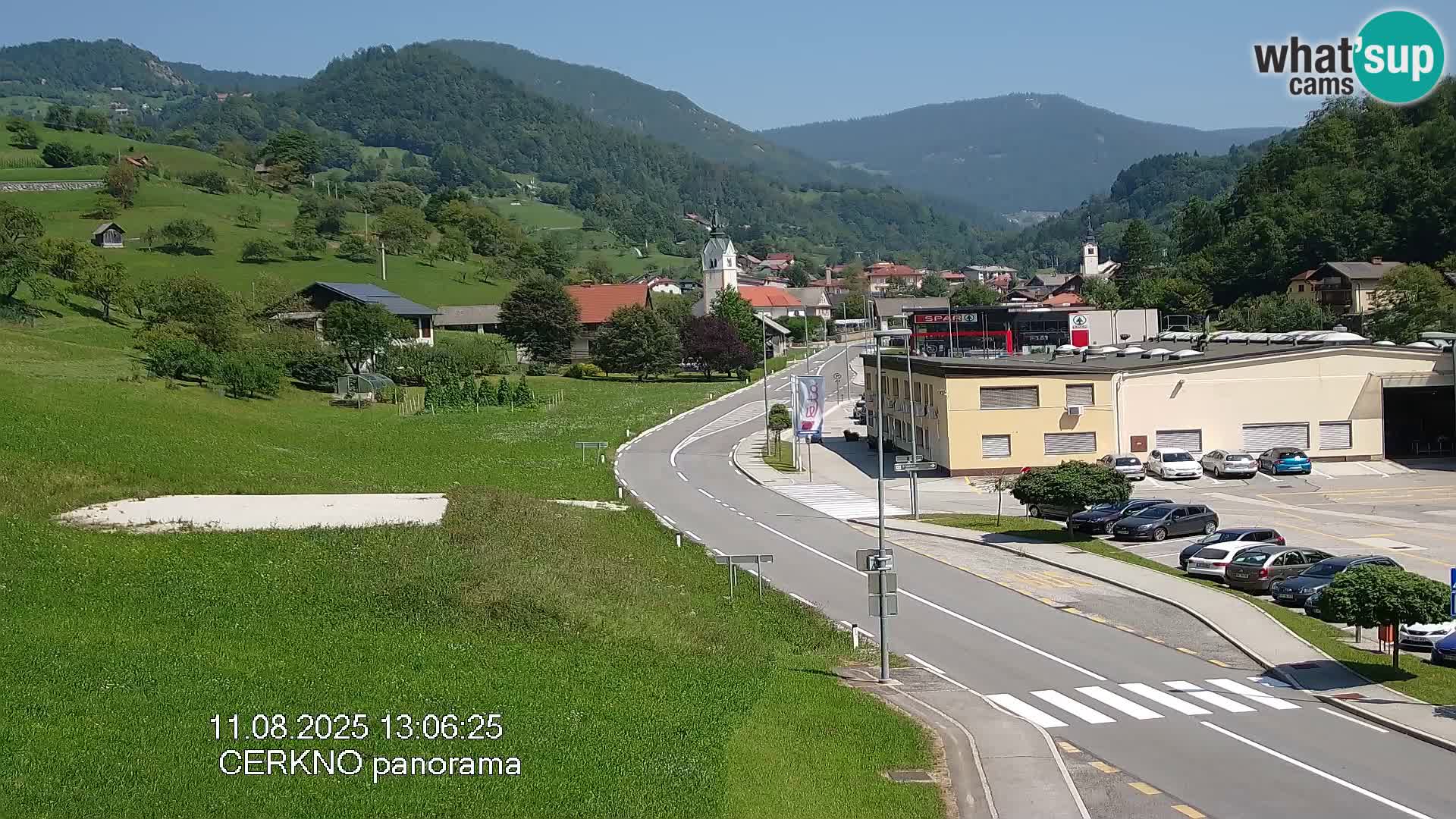 Cerkno Stadteingang Live-Webcam
