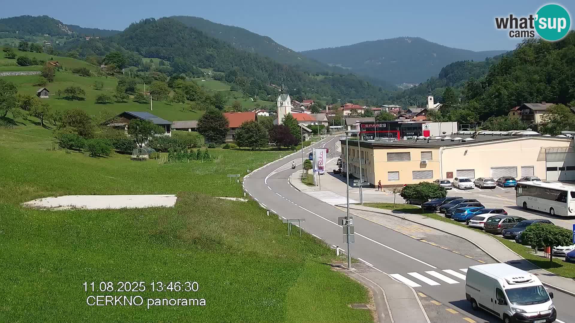 Webcam Ingresso Città di Cerkno