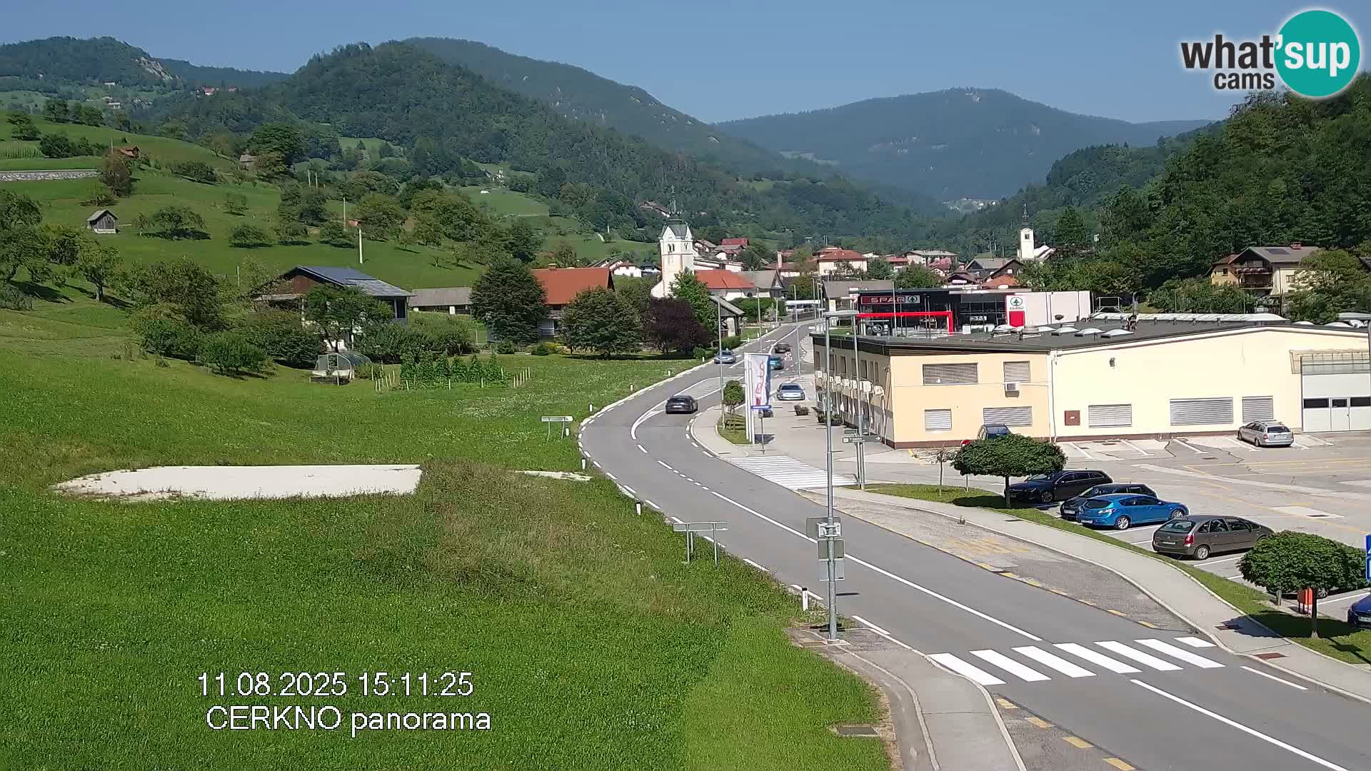 Cerkno vhod v mesto