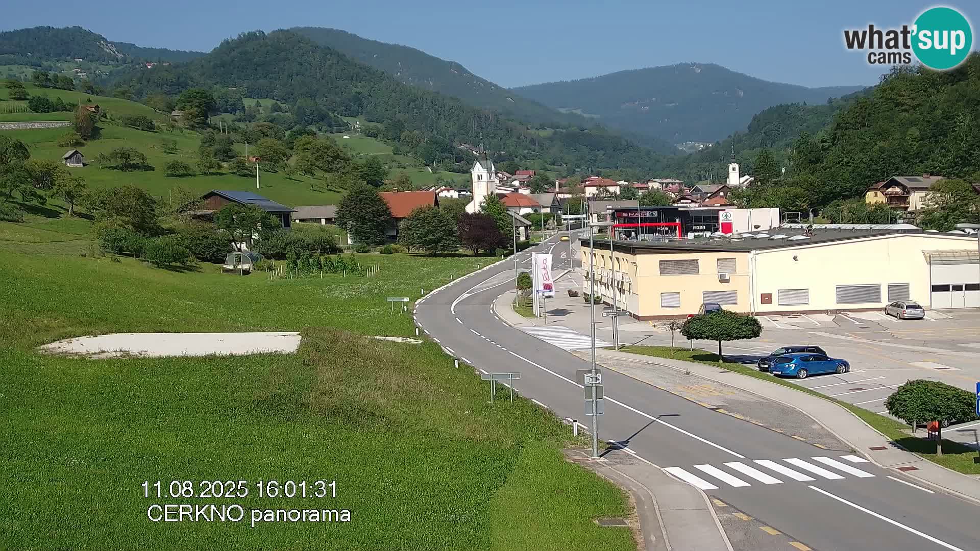 Cerkno vhod v mesto