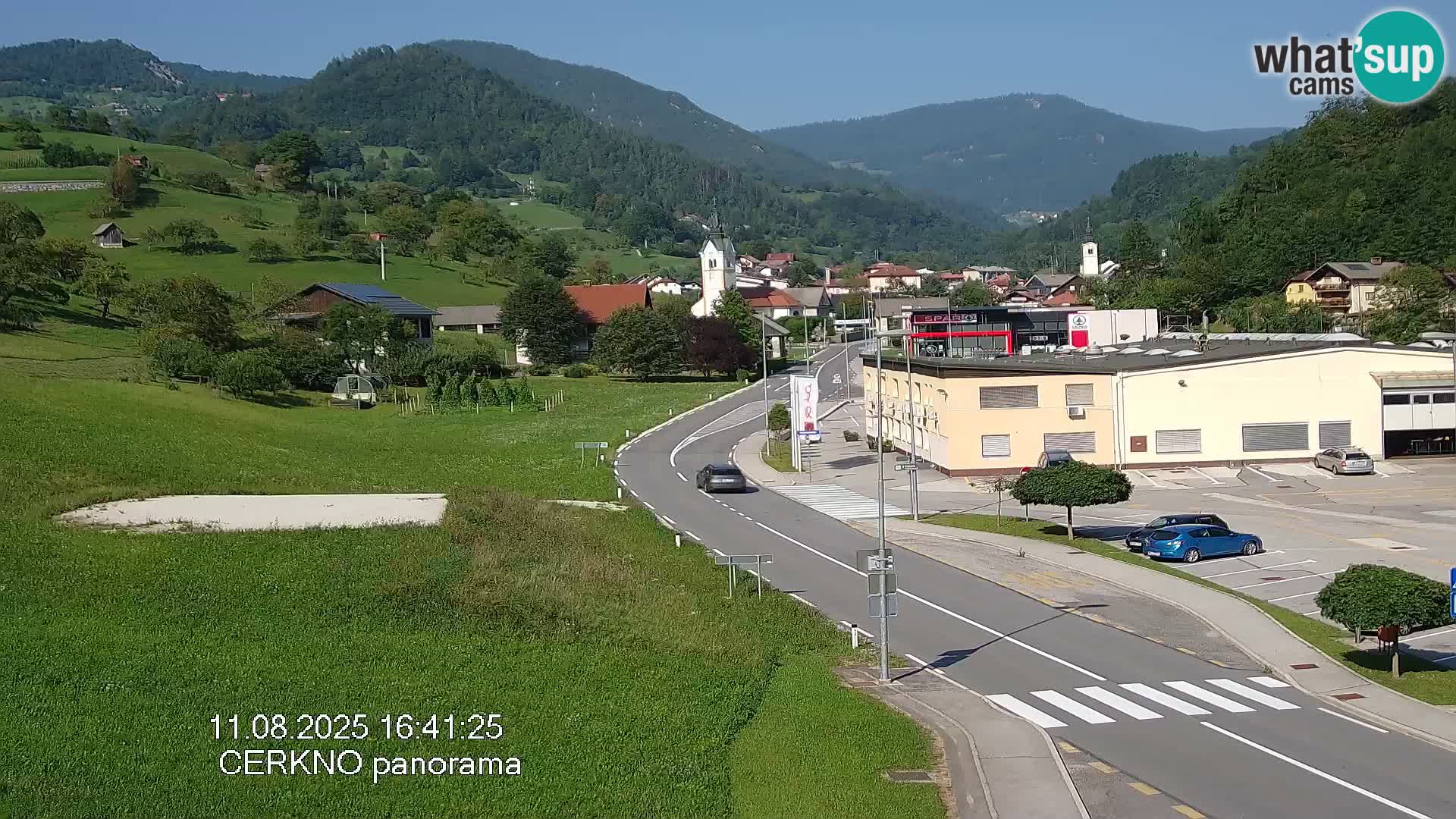 Cerkno Stadteingang Live-Webcam