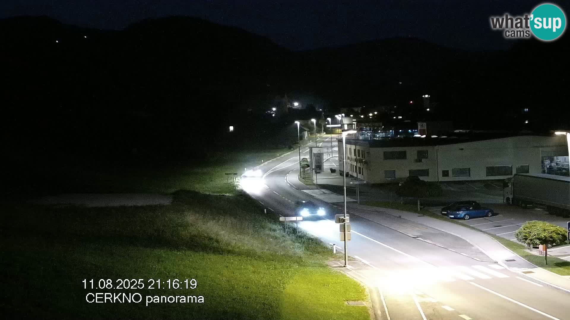 Cerkno ulaz u grad – Kamera uživo