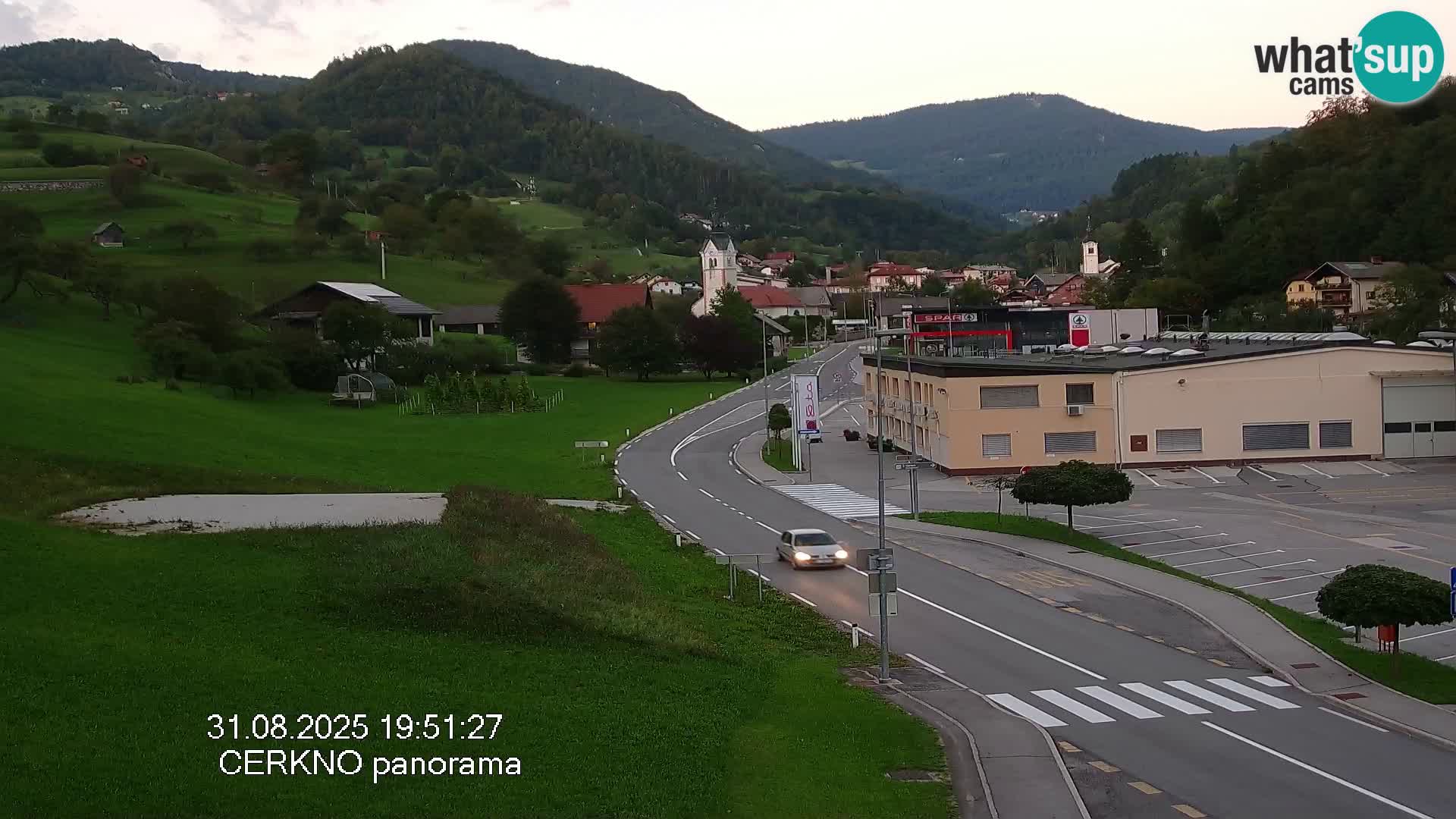 Webcam Ingresso Città di Cerkno