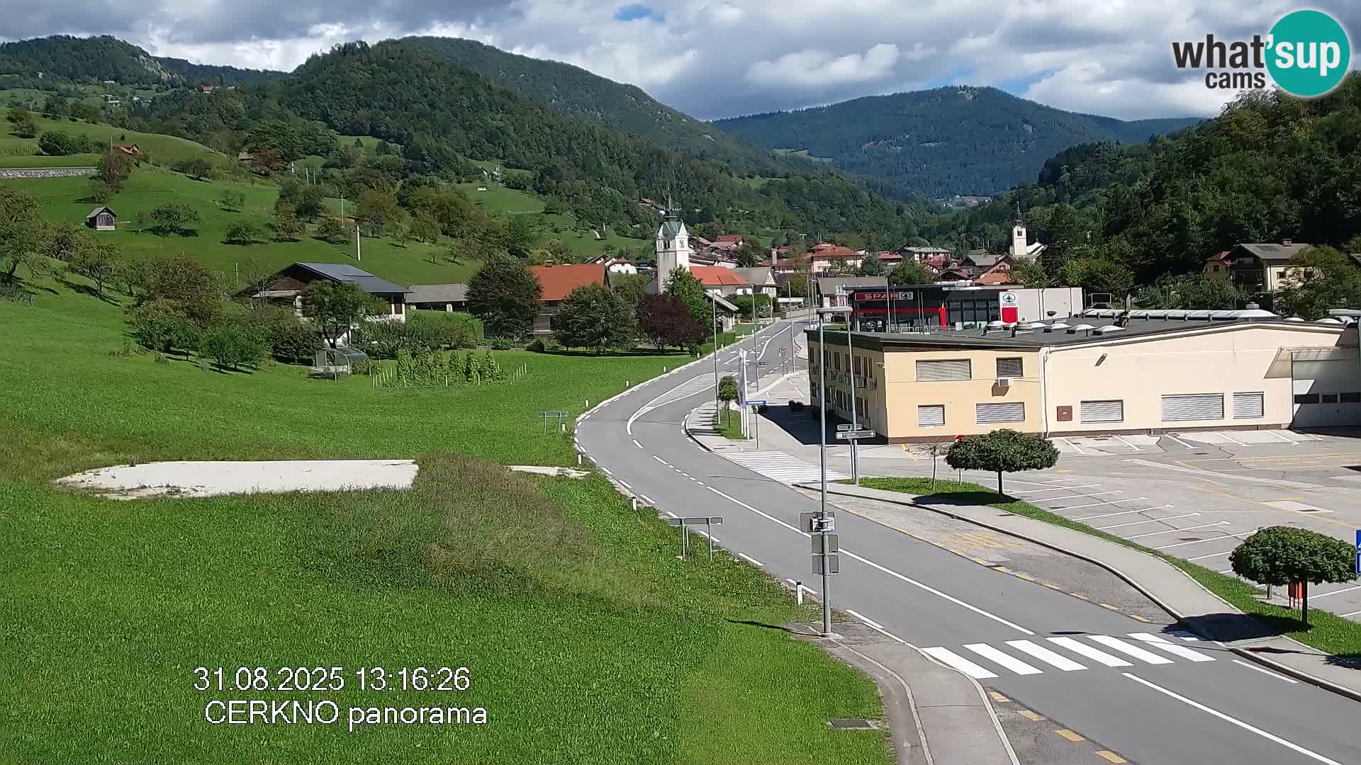 Cerkno vhod v mesto