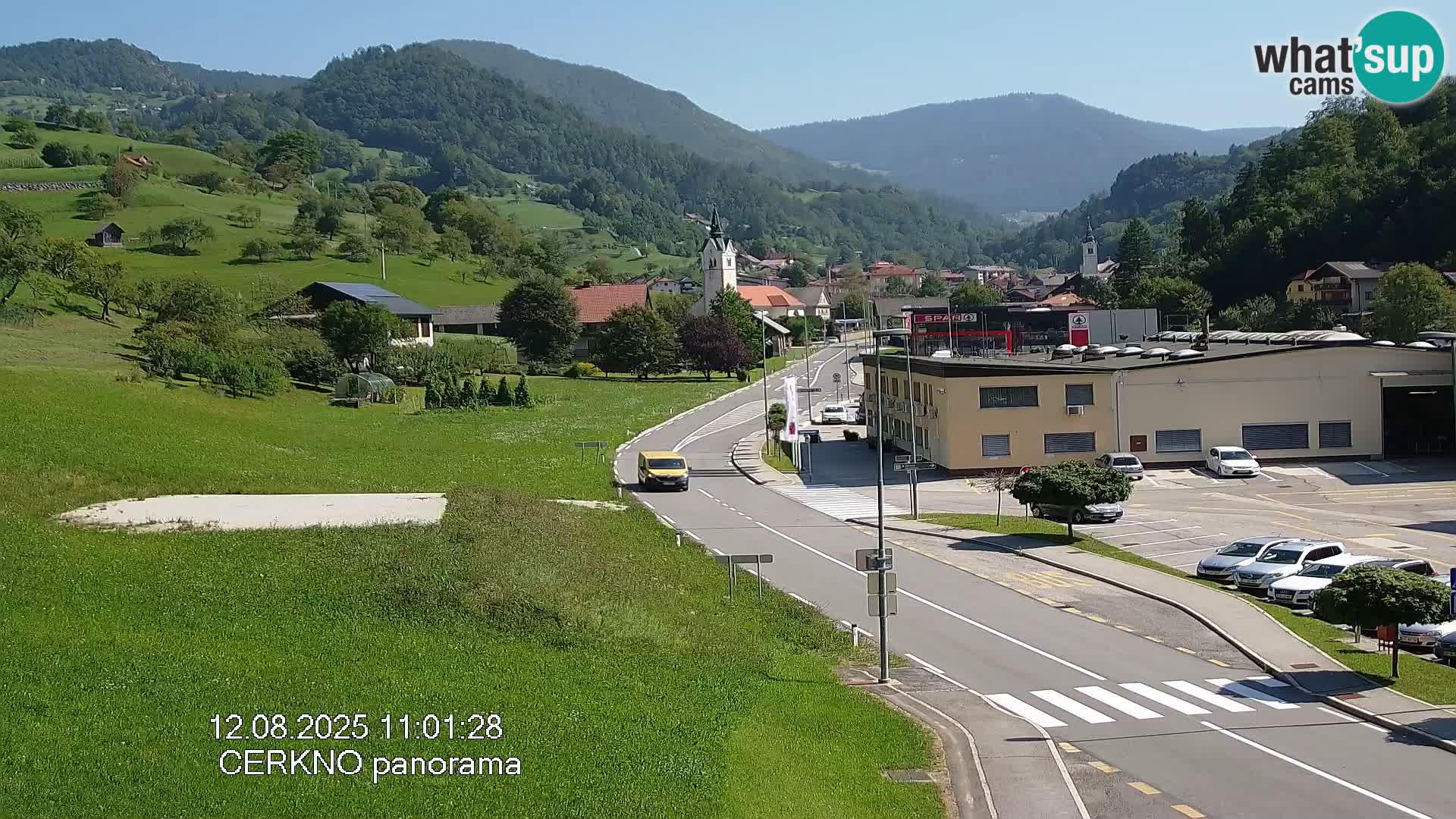 Webcam Ingresso Città di Cerkno