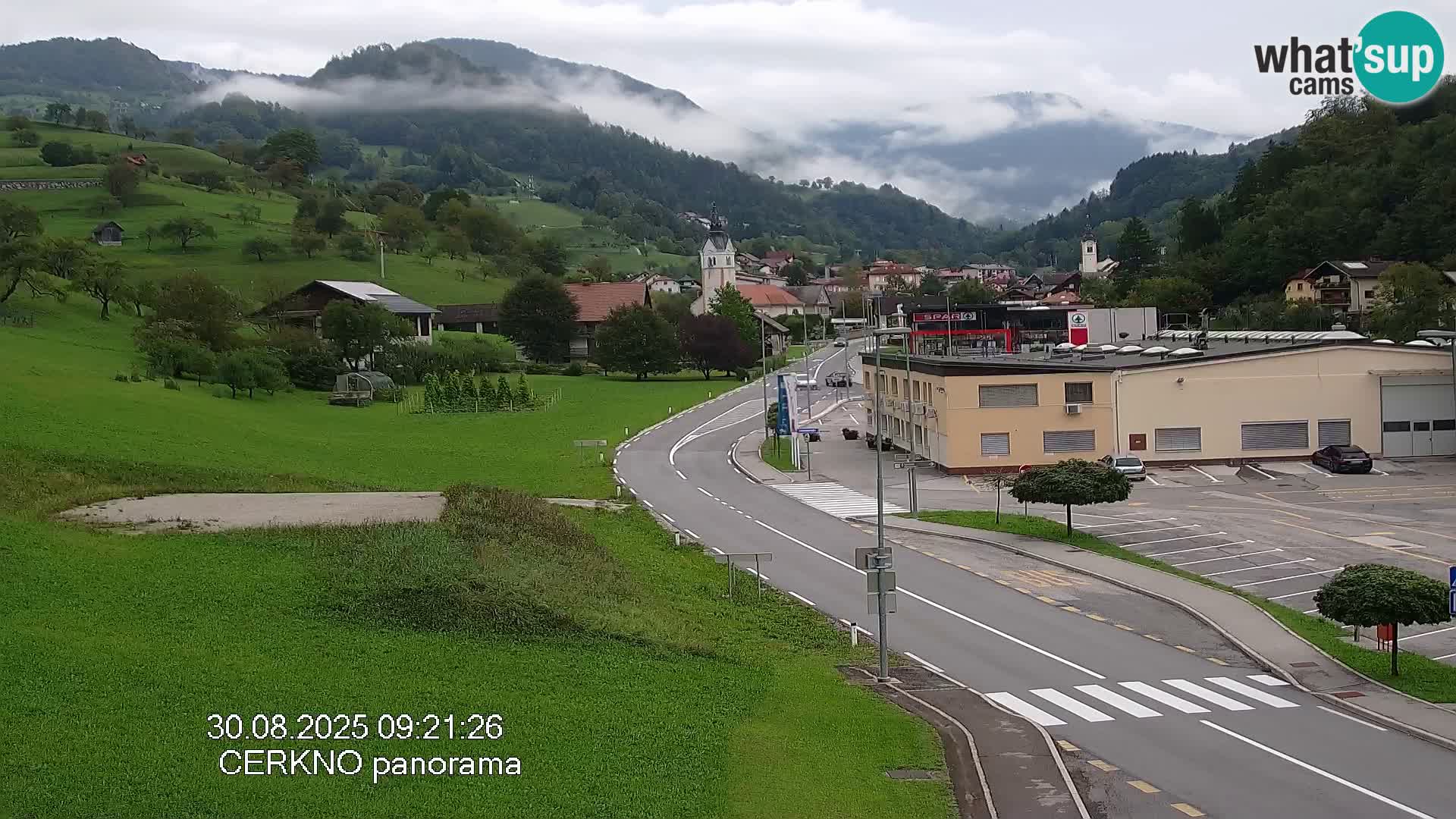 Cerkno vhod v mesto
