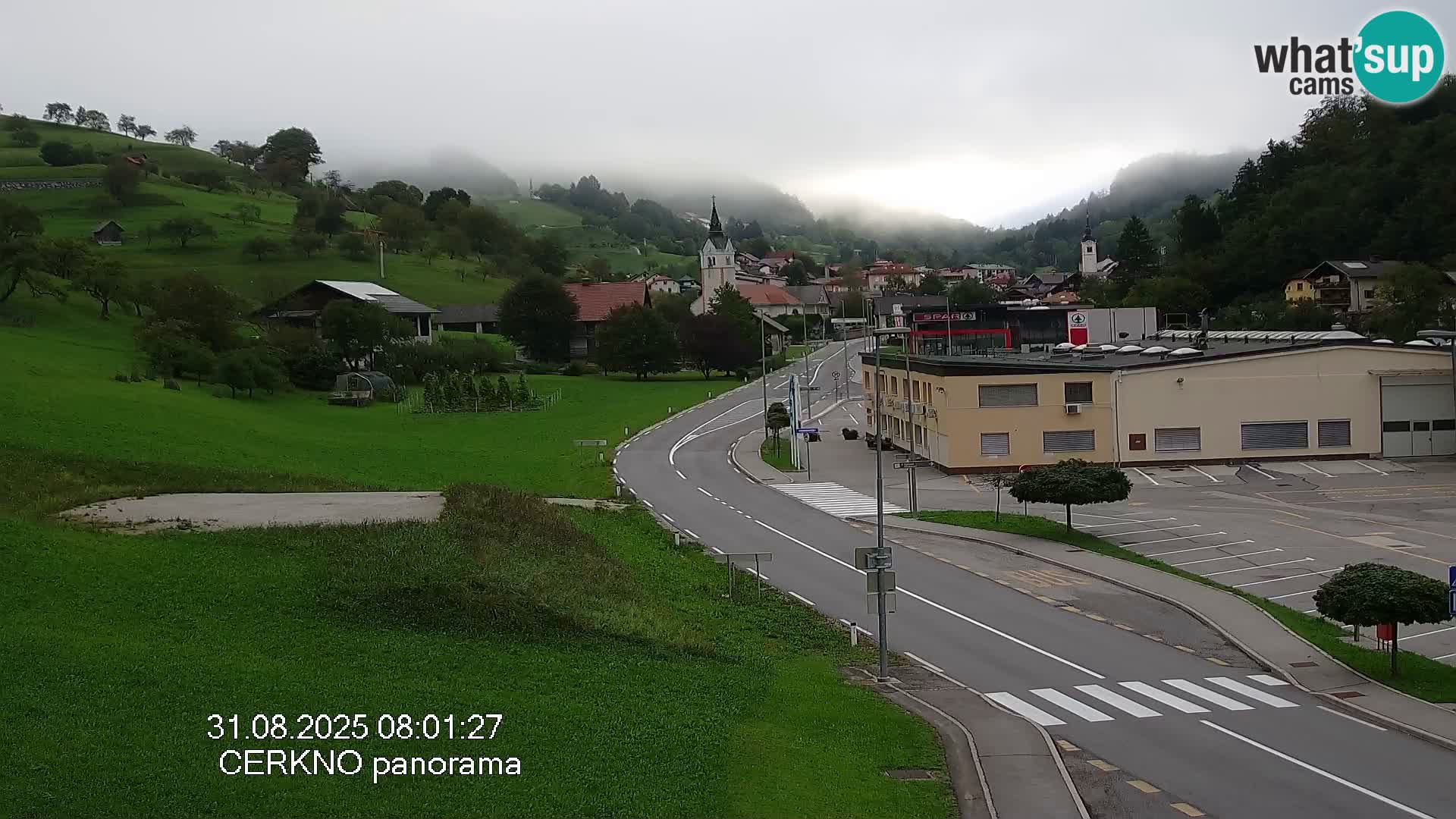 Cerkno Stadteingang Live-Webcam