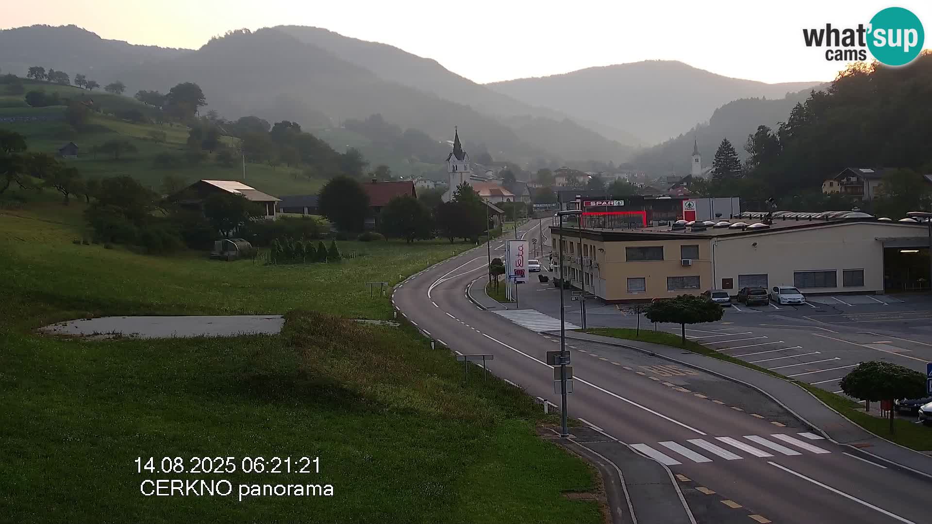 Cerkno ulaz u grad – Kamera uživo