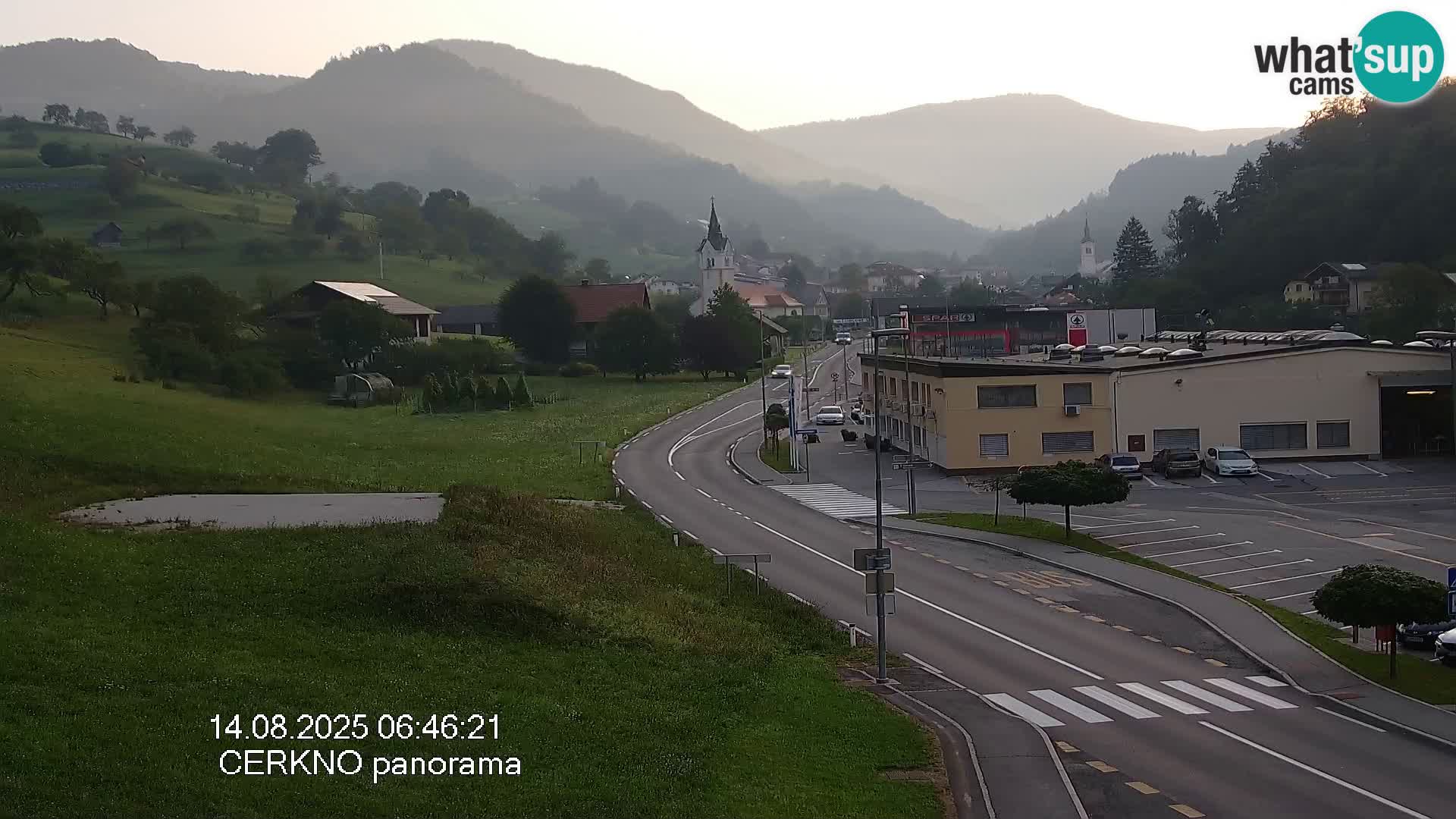 Cerkno Stadteingang Live-Webcam