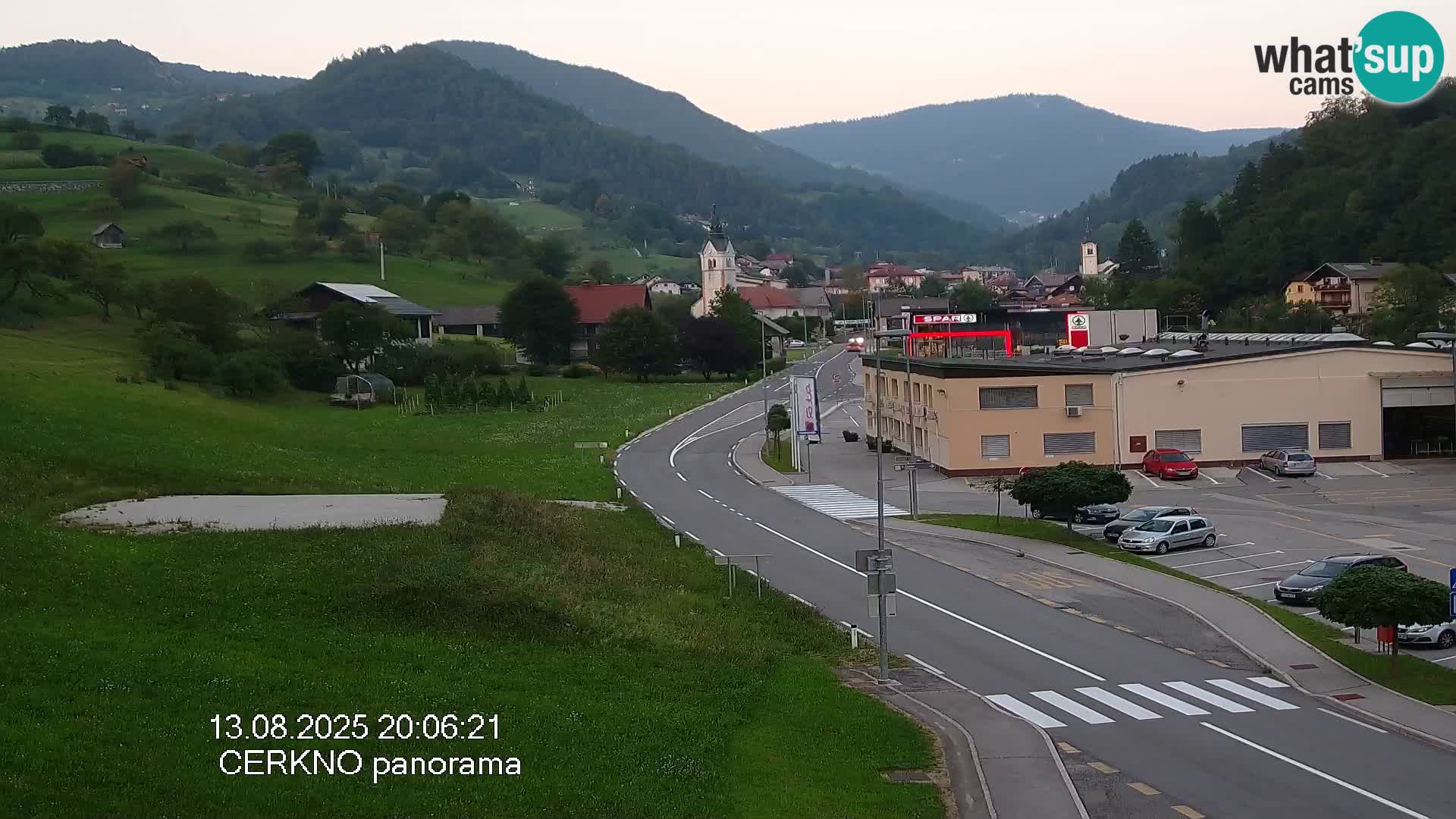 Cerkno Stadteingang Live-Webcam