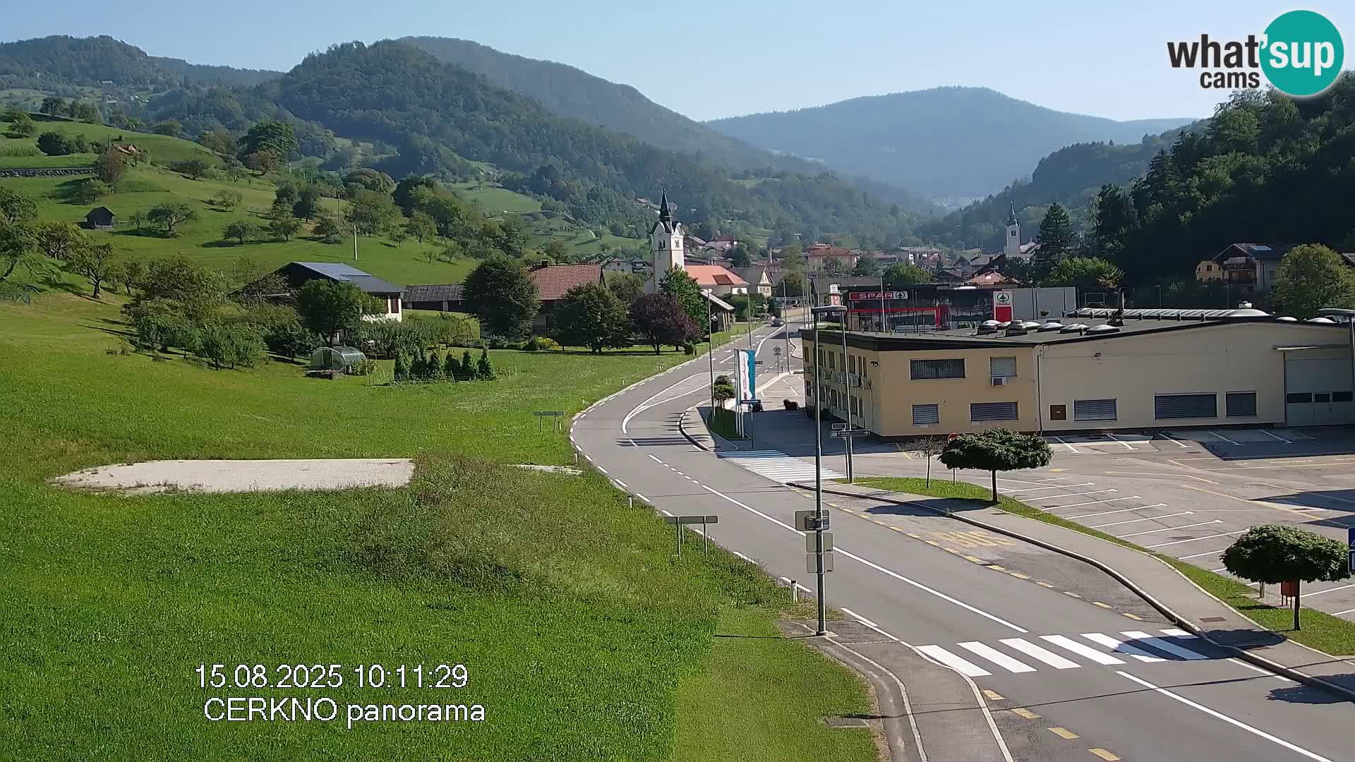 Cerkno Stadteingang Live-Webcam