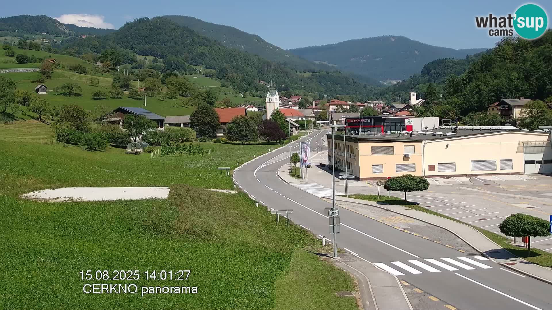 Cerkno vhod v mesto