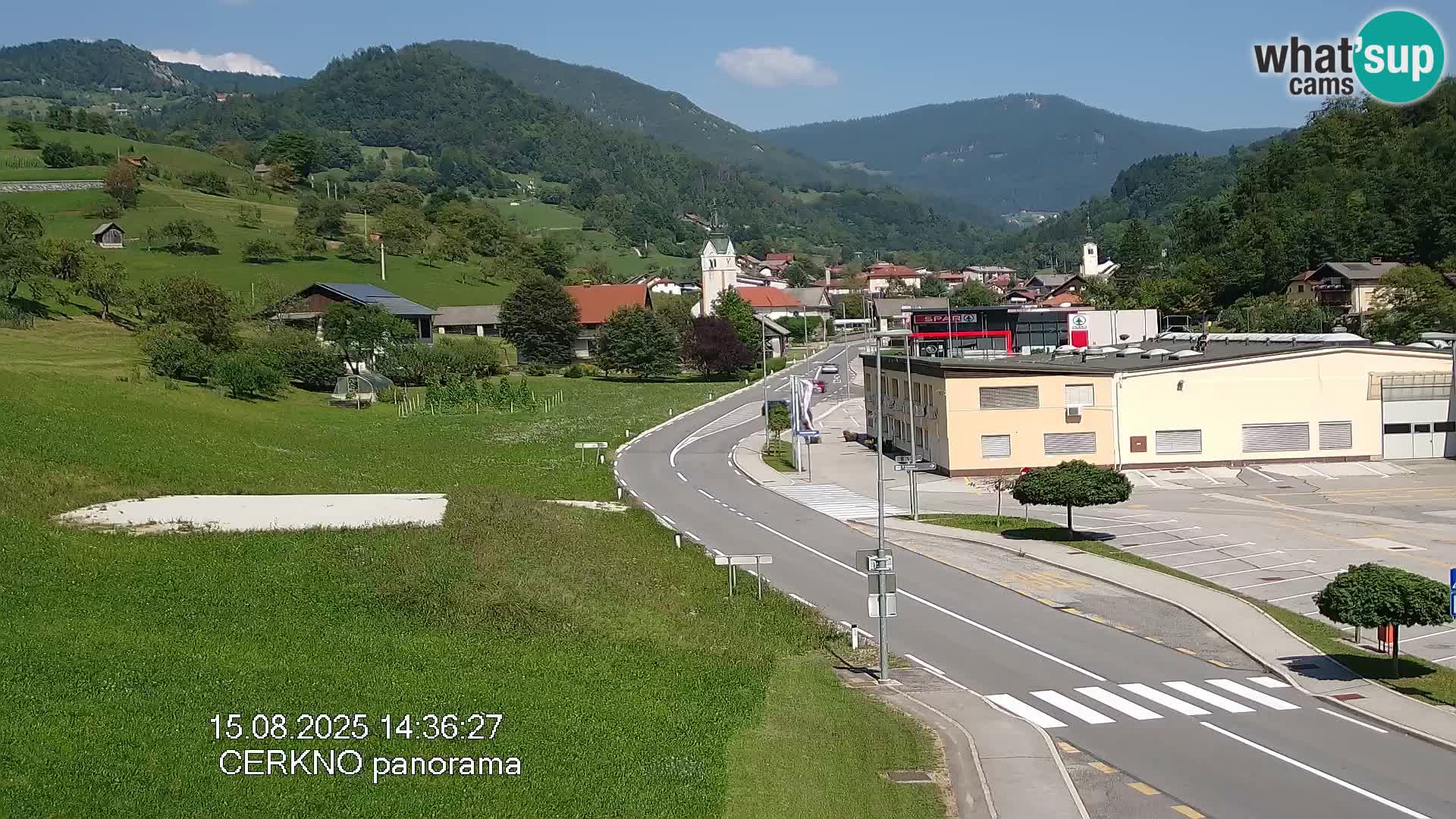 Cerkno vhod v mesto