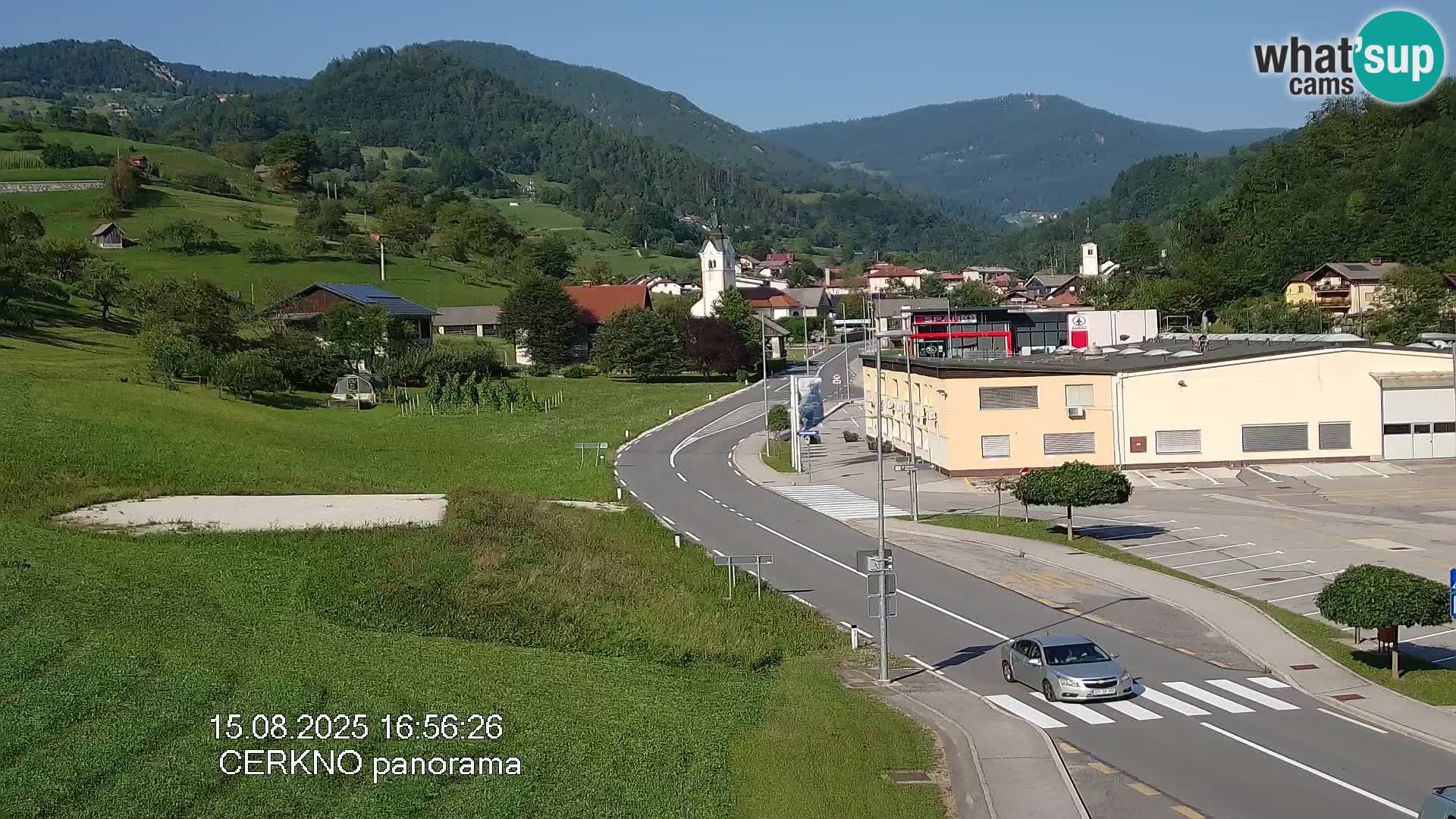 Cerkno vhod v mesto