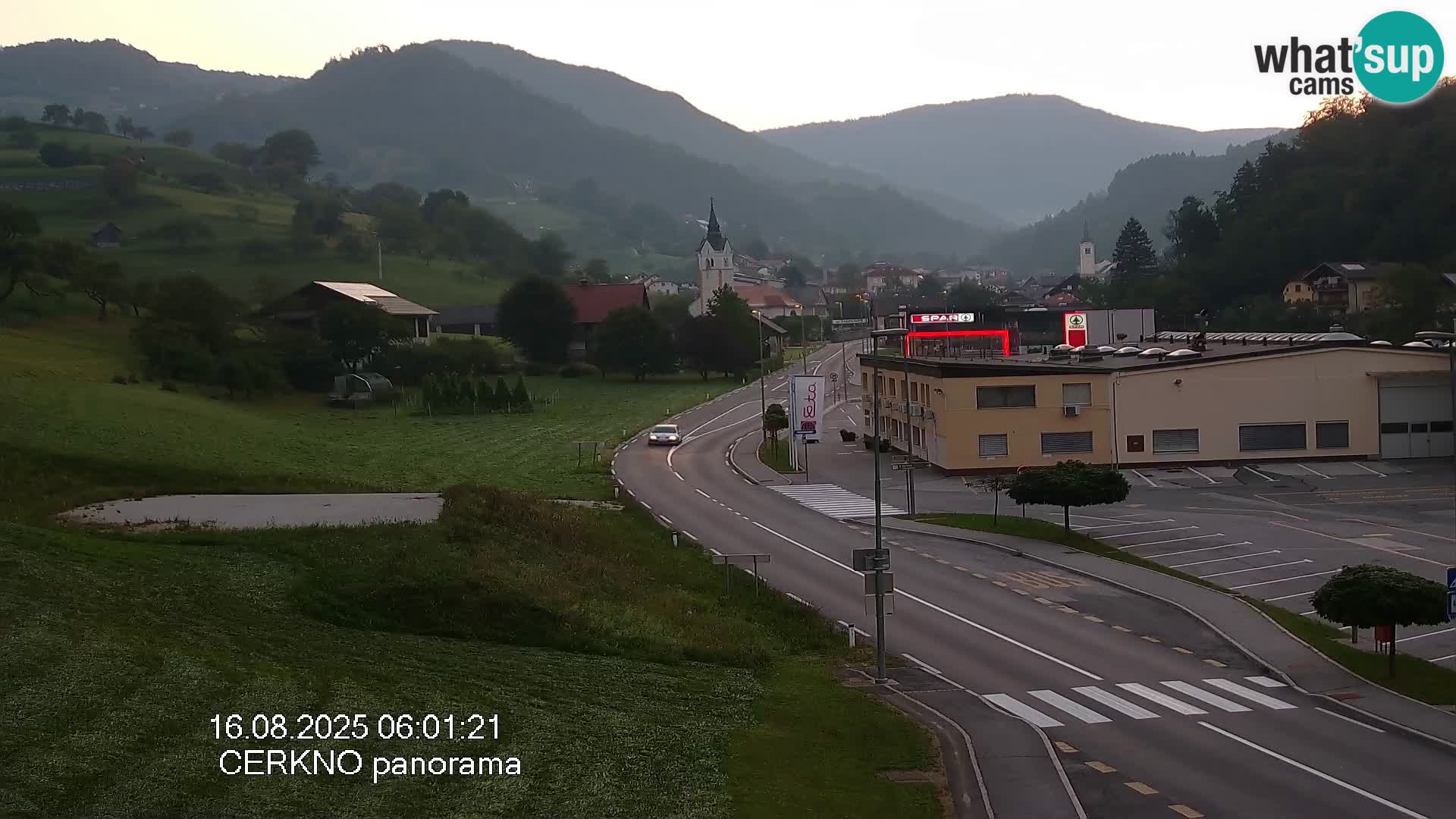 Webcam Ingresso Città di Cerkno