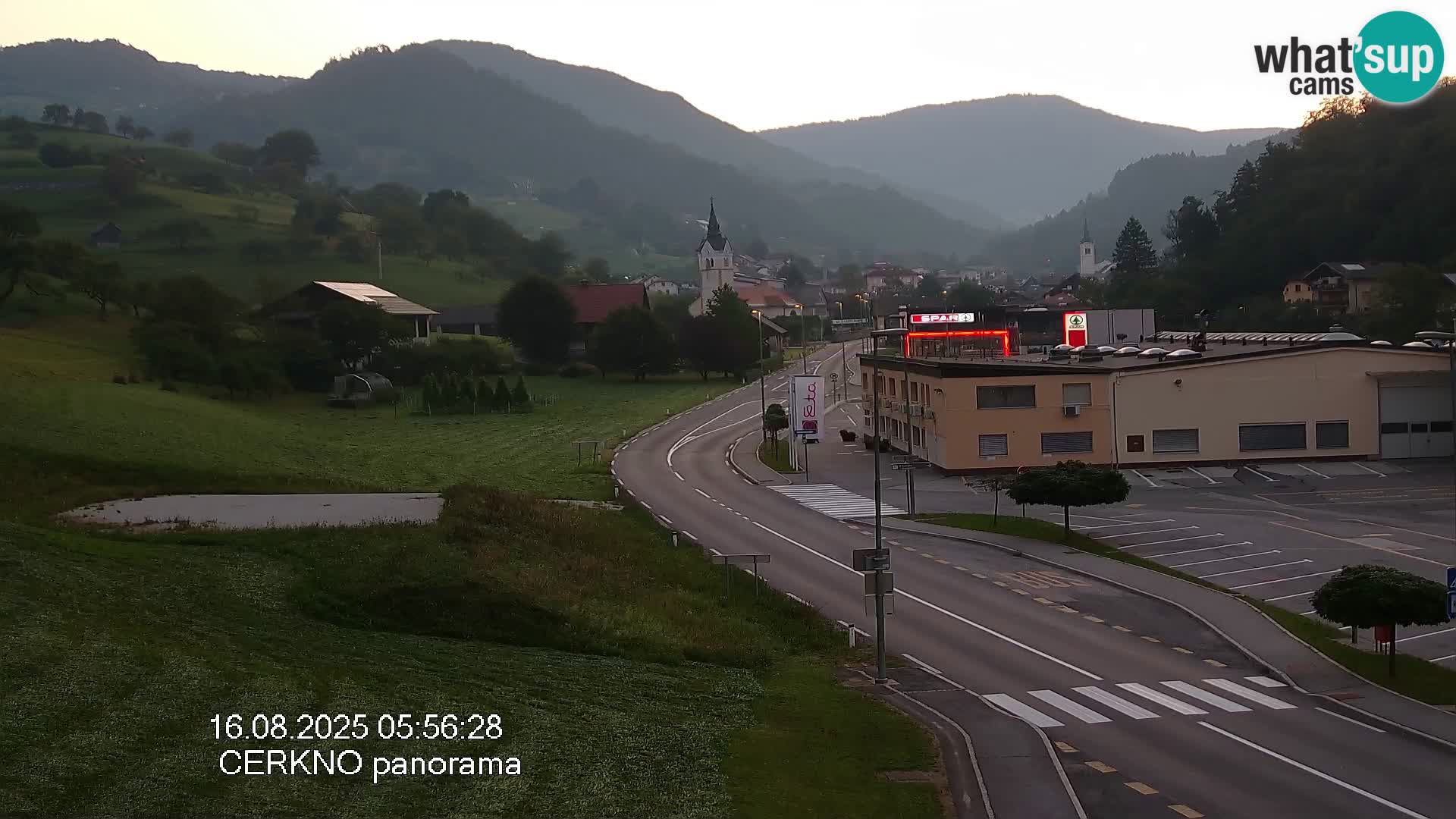 Webcam Ingresso Città di Cerkno