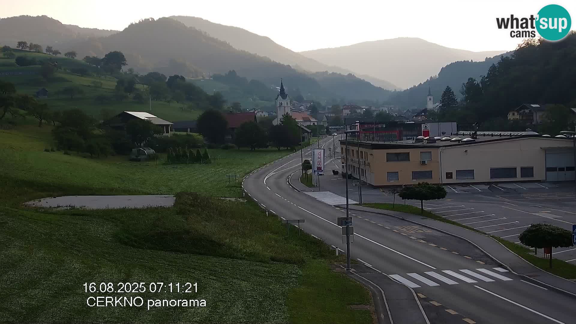 Webcam Ingresso Città di Cerkno
