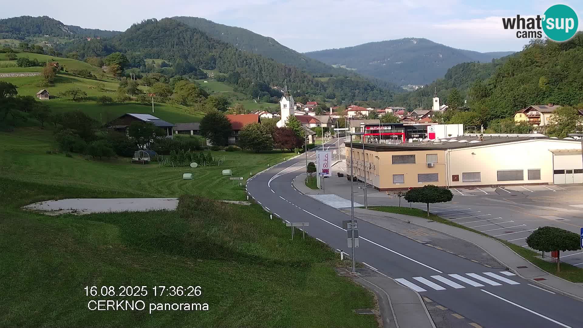 Webcam Ingresso Città di Cerkno