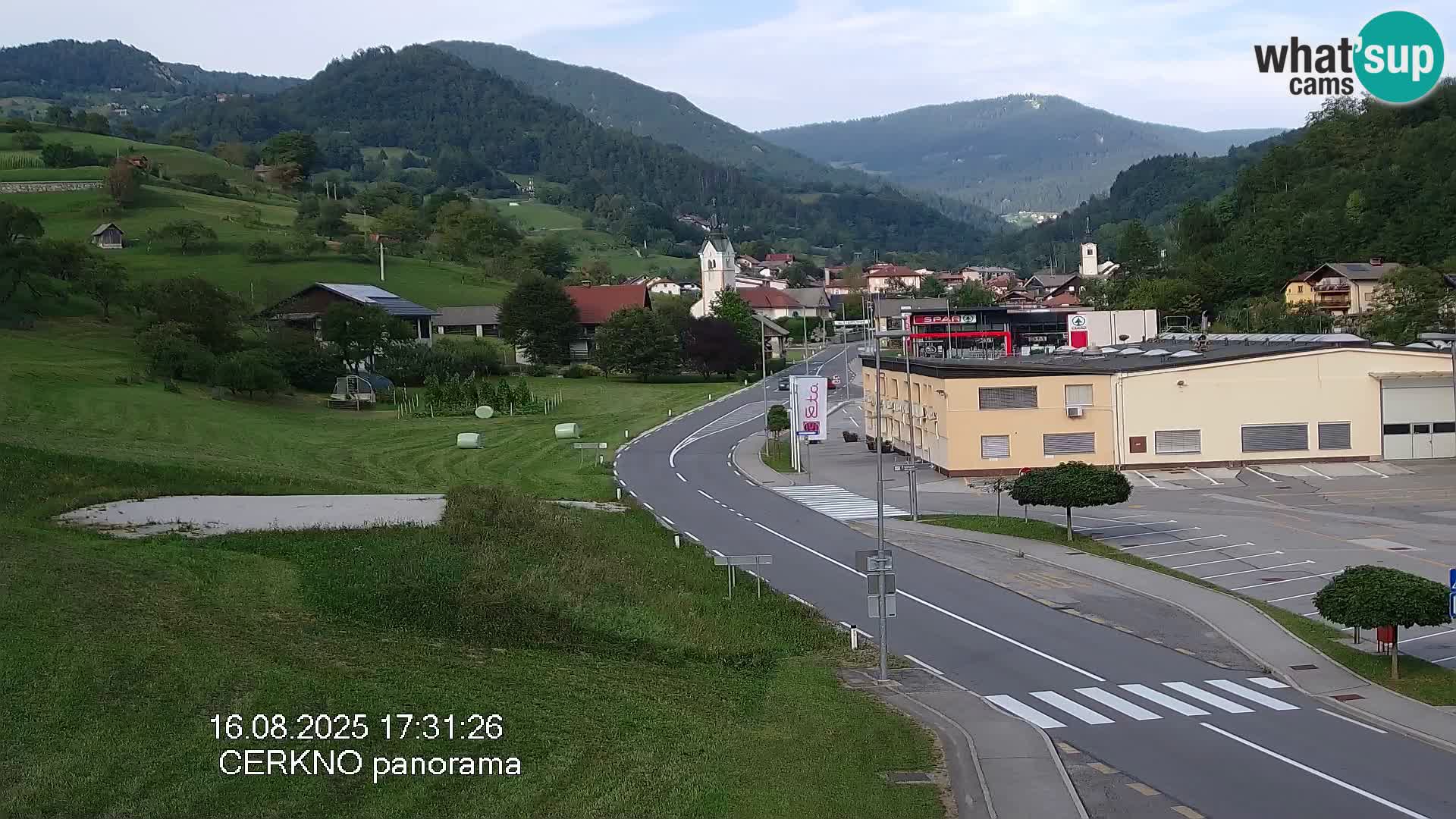 Webcam Ingresso Città di Cerkno