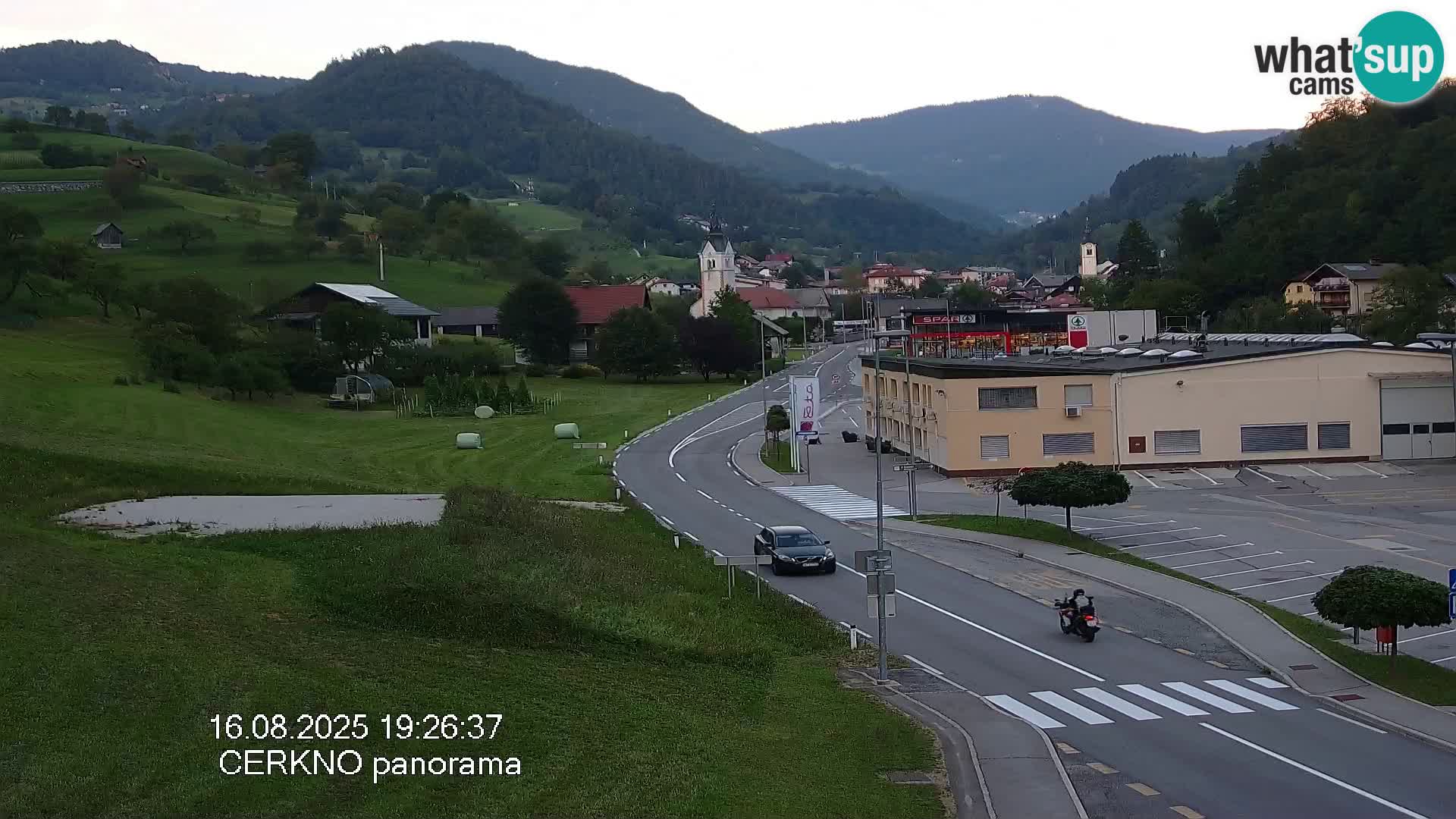 Webcam Ingresso Città di Cerkno