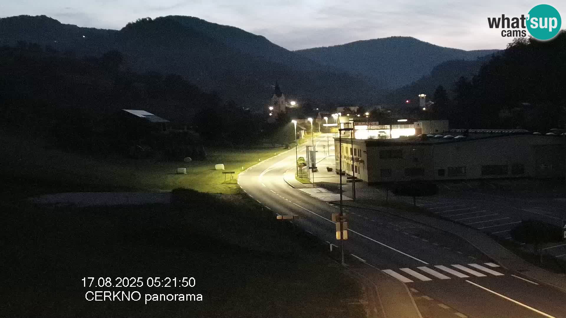 Cerkno ulaz u grad – Kamera uživo
