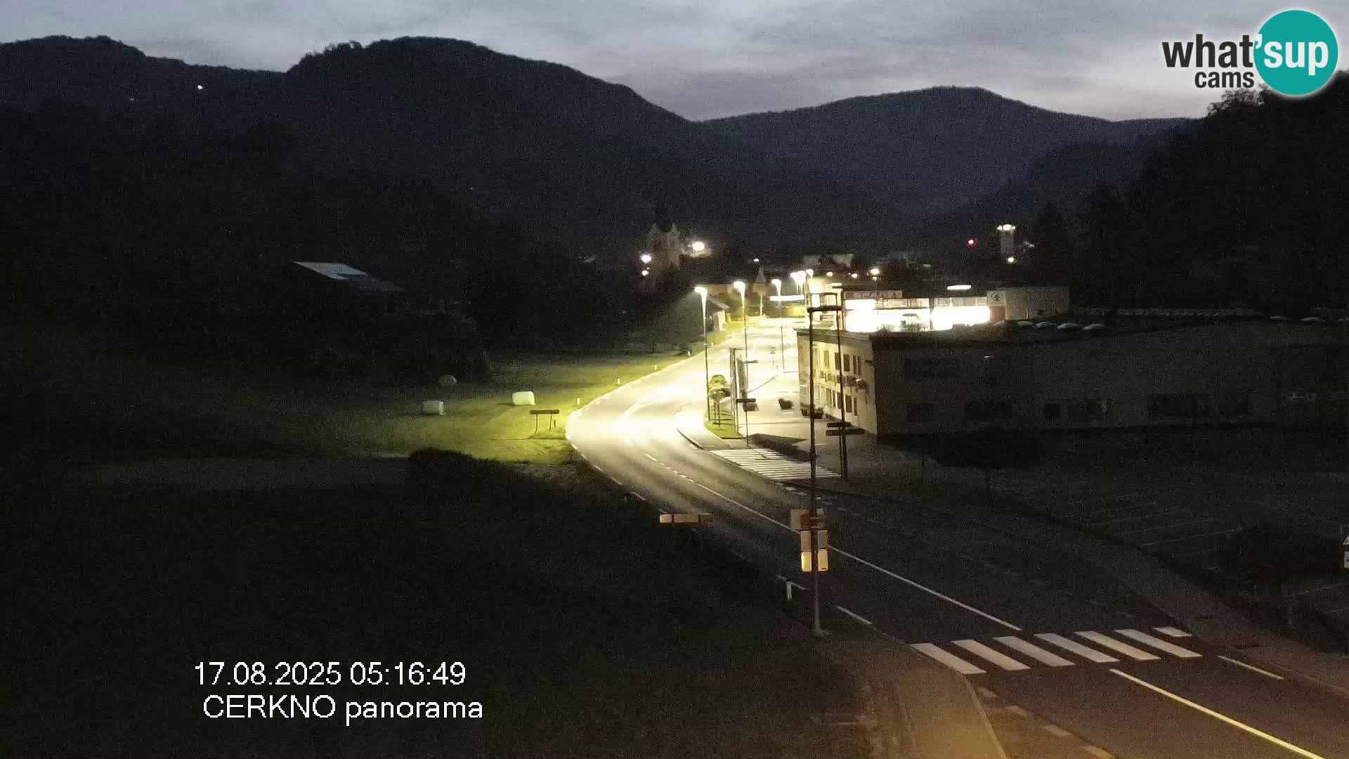 Cerkno ulaz u grad – Kamera uživo